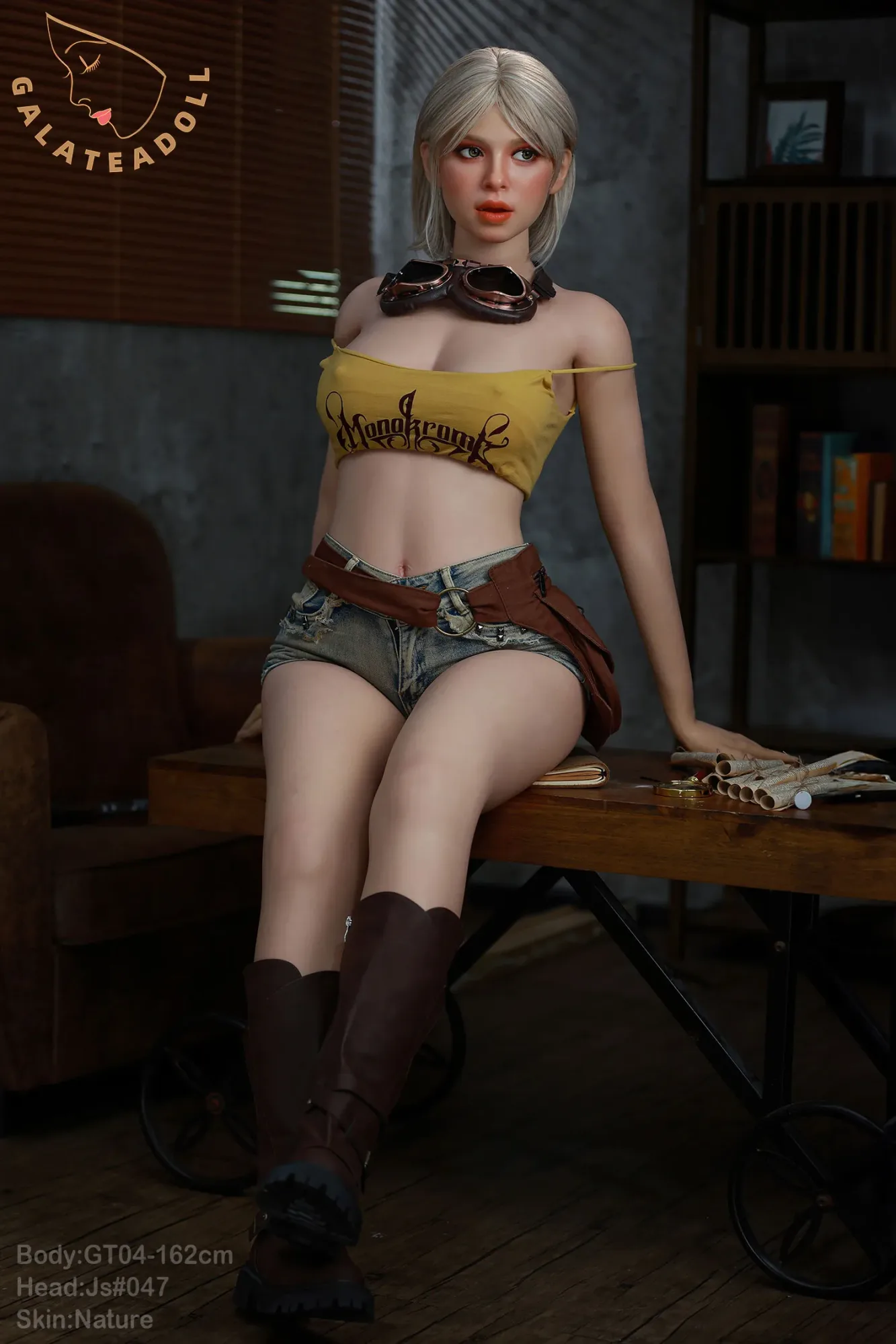 Galatea | Agnes - 5.3ft (162cm) JS047 Head Full Silicone Love Doll (In Stock US) view 7