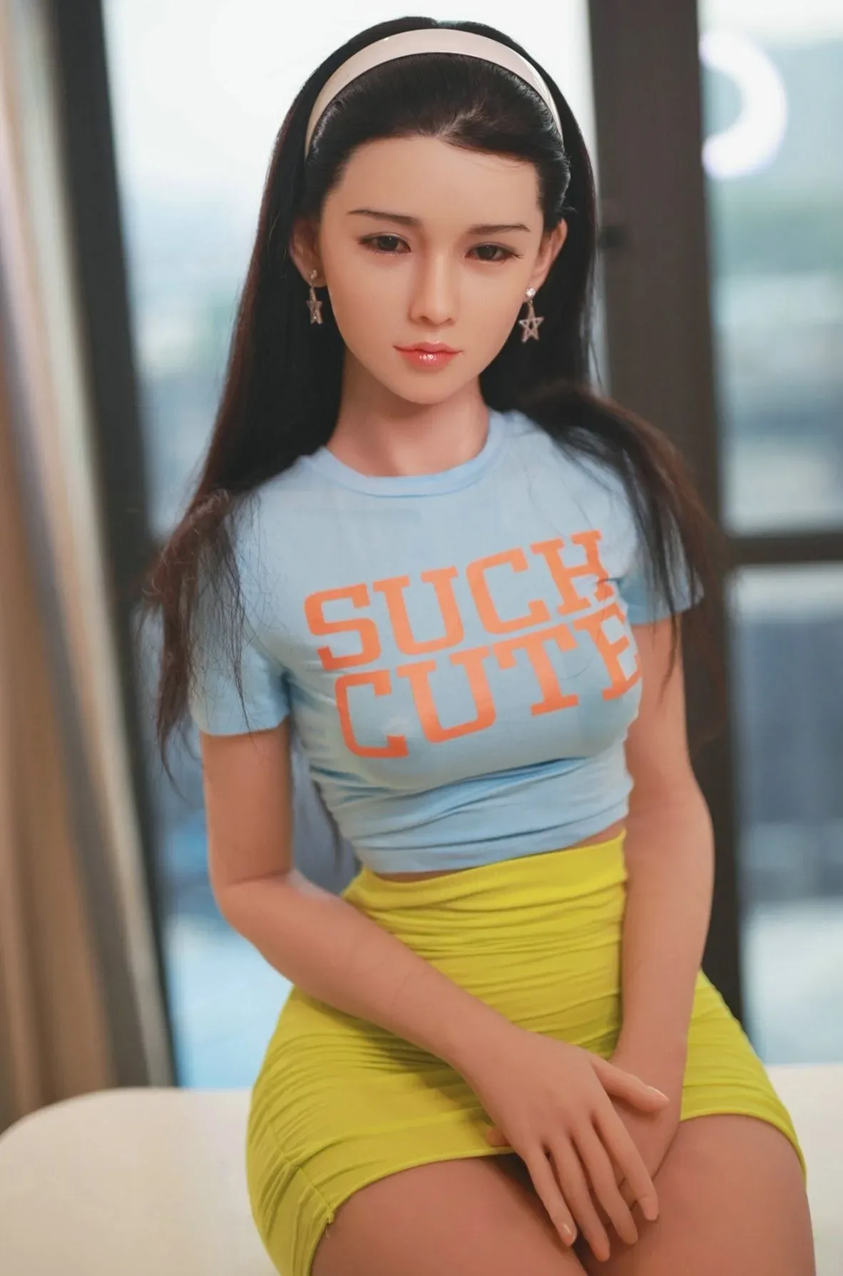 JY | Olympia - 5Ft 2/157cm Ultra realistic Asian Sex Doll with hair implant (5 Sizes) view 1