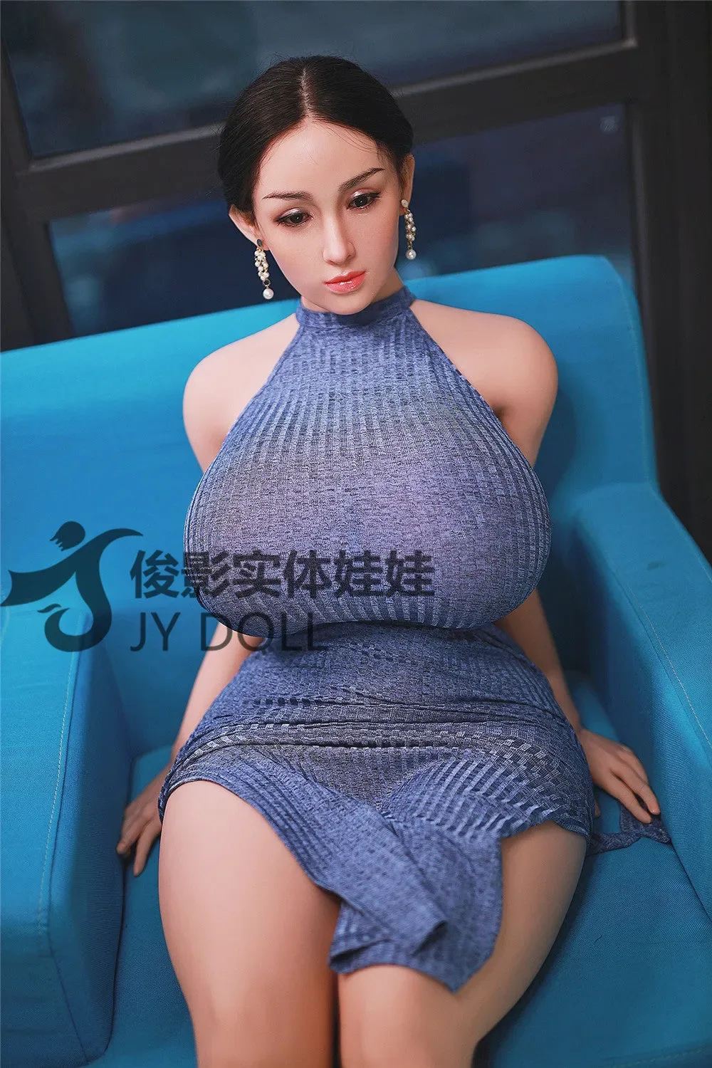 JY | Laura-5ft 3/159cm Huge Breasts Silicone Head Sex Doll view 6