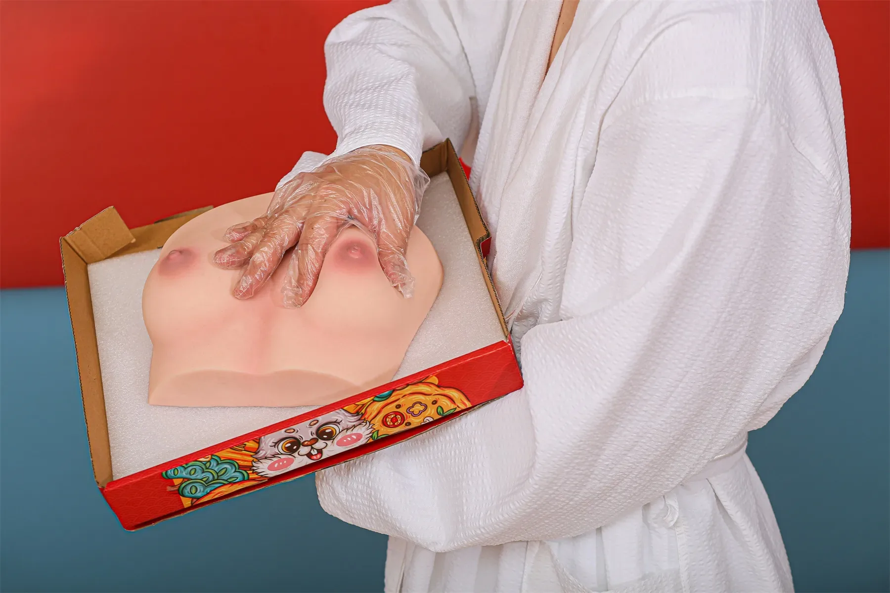 Climax丨Silicone B-59 (Yellow) Breast Model view 7