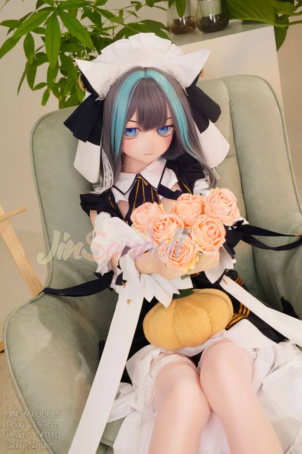 WM | Dunbar - 5ft 3/159cm Anime Neko Maid S-TPE Sex Doll view 3