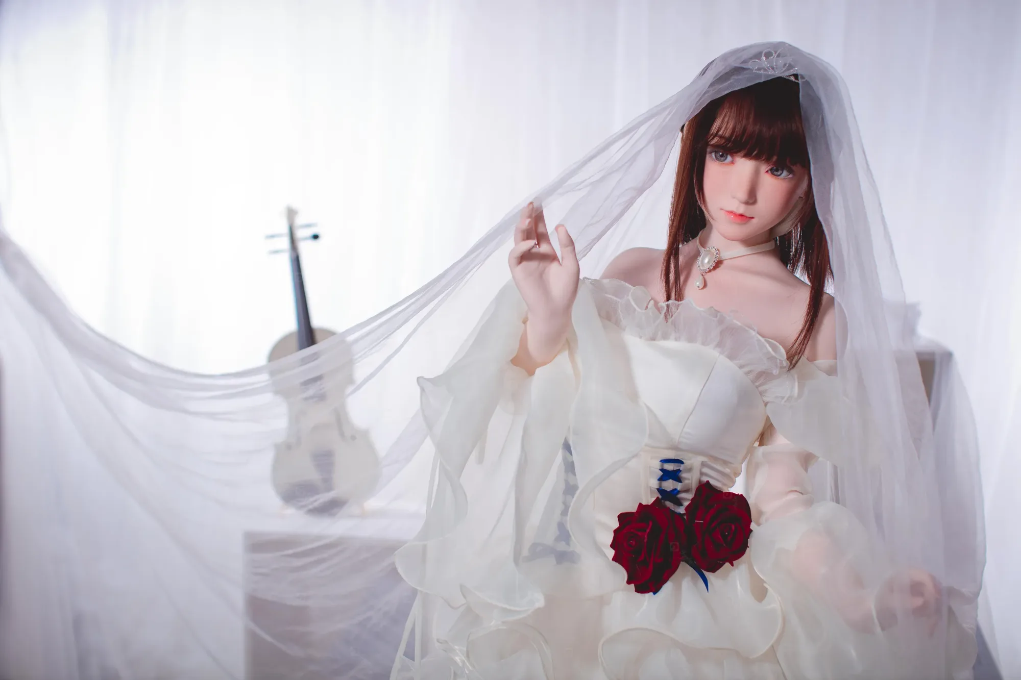 MZR JR | Yuki - 4Ft 10(148cm) Realistic Japanese Bride Silicone Sex Doll view 7