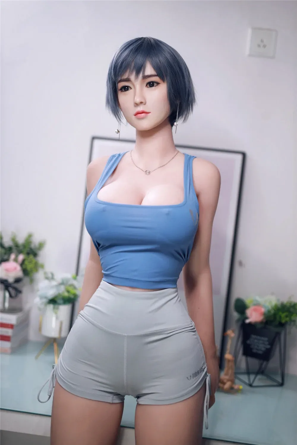 JY | Angela-5ft 3/161cm Silicone Head Small Breasts Sex Doll view 8