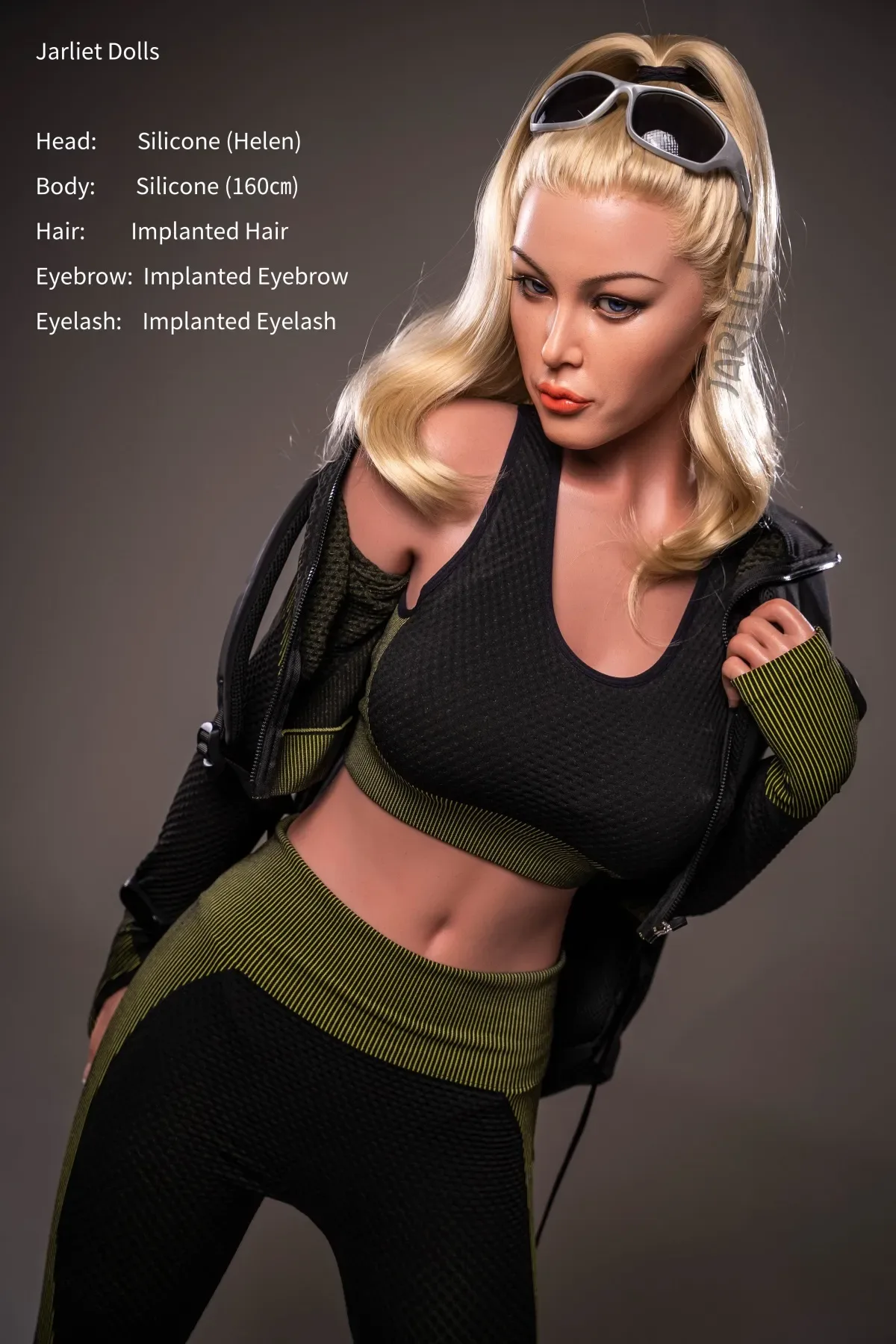 Jarliet丨Helen-5ft 2/160cm Medium Breasts C-Cup Silicone Sex Doll