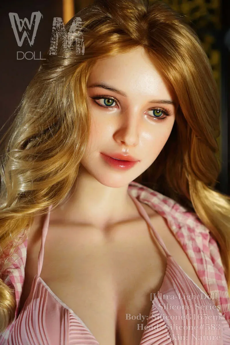 WM | Janice (#583) -5ft 4/165cm Realistic Blonde Silicone Sex Doll view 4