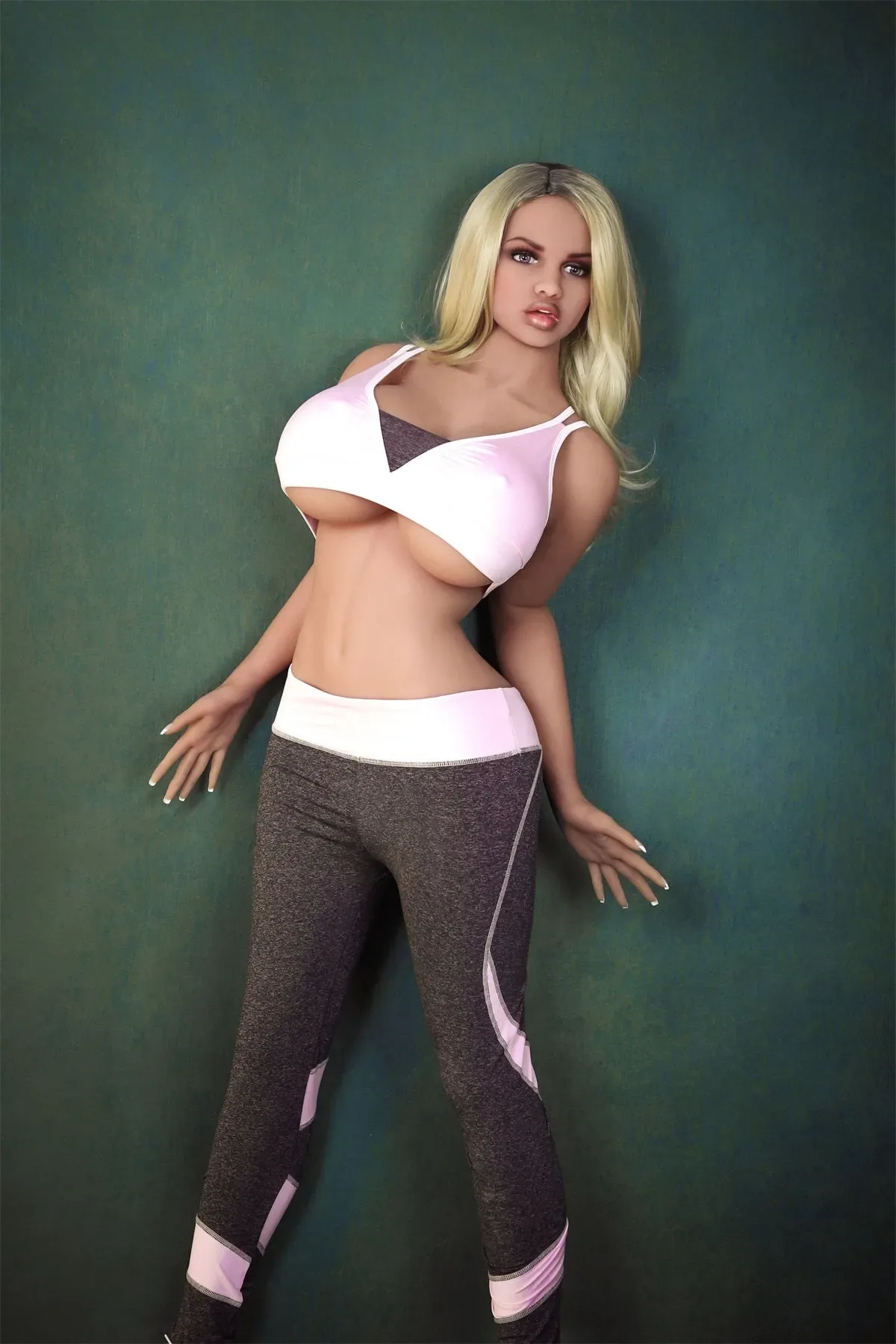 ELdoll | Enid - 5ft (153cm) Top-Quality Big Breasts Realistic TPE Sex Doll With Long Blonde Hair (In Stock US) view 7