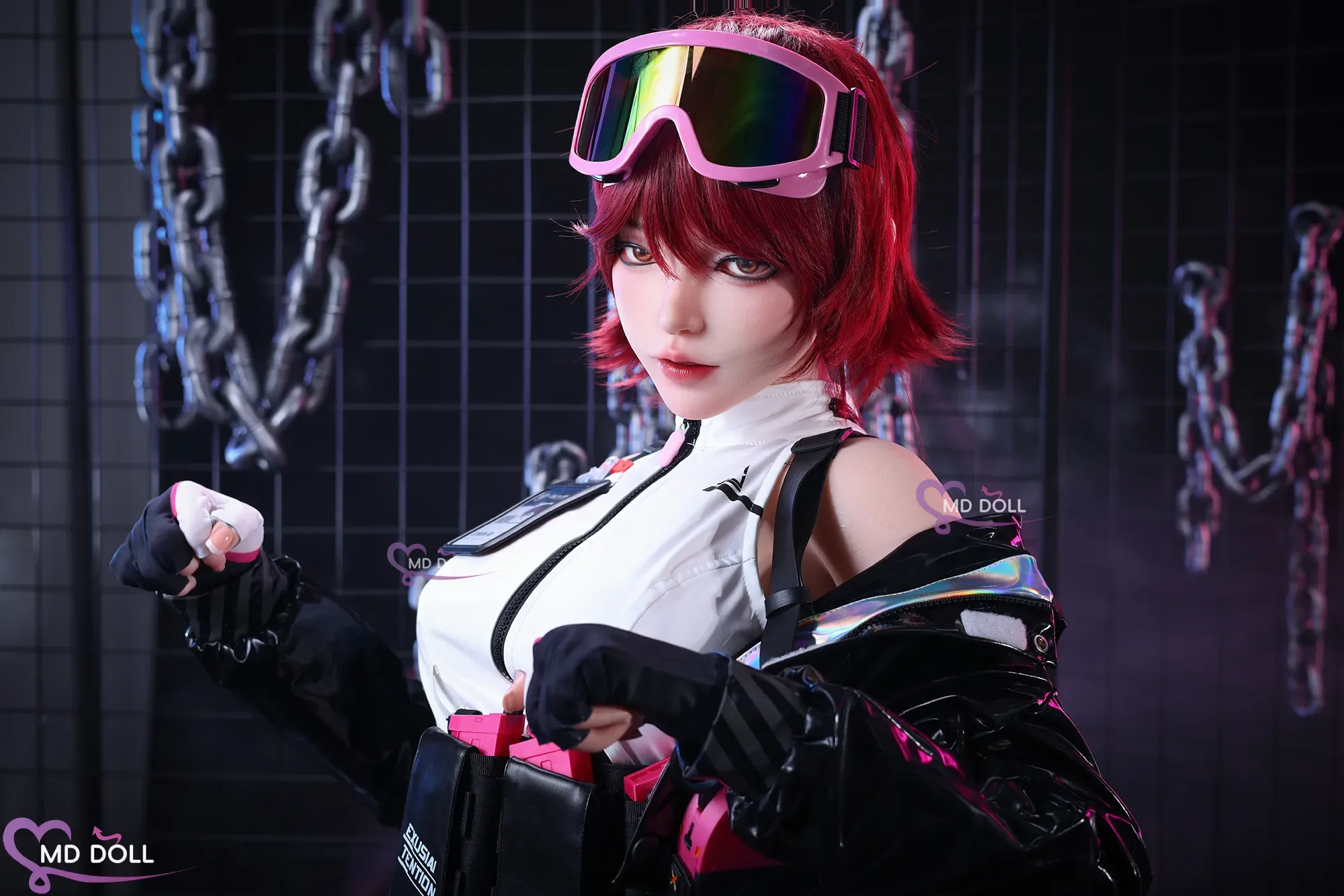 MD Doll | Toxik x Exusiai - 5ft 5/166cm Delta Force Cosplay Silicone Sex Doll view 7