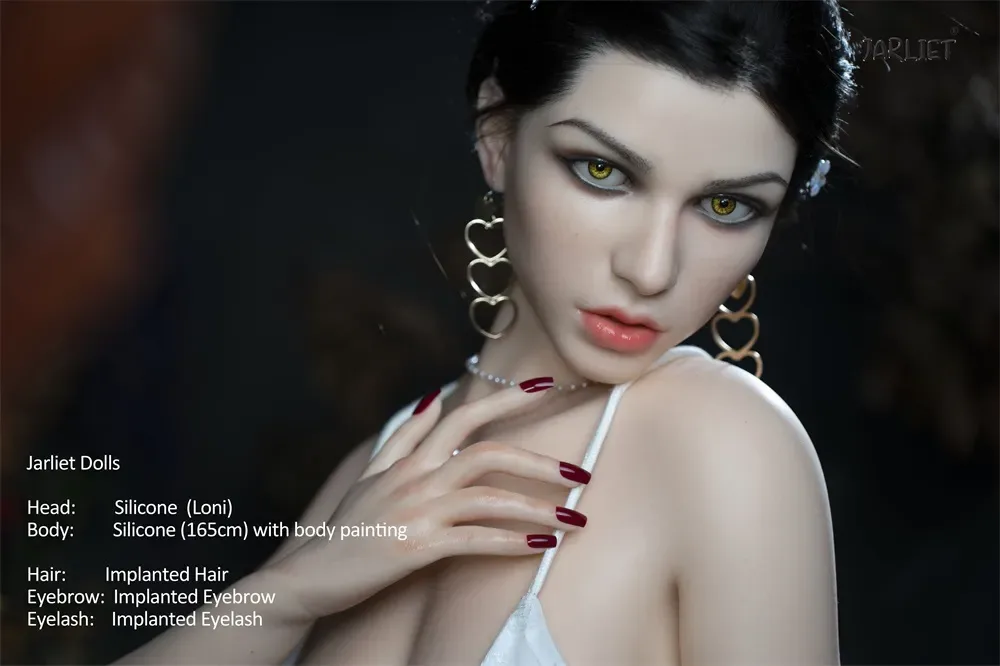 Jarliet丨Loni -5ft 4/165cm ROS Movable Jaw Silicone Sex Doll view 8