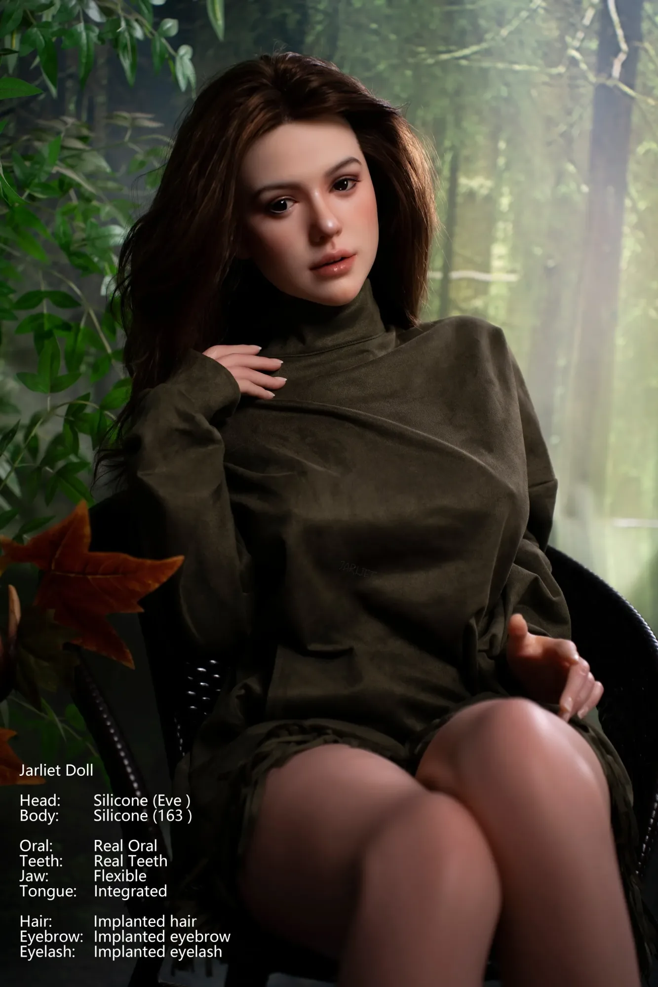Jarliet | Eve -5ft 3/163cm Big Breasts ROS Head Full Silicone Sex Doll view 1