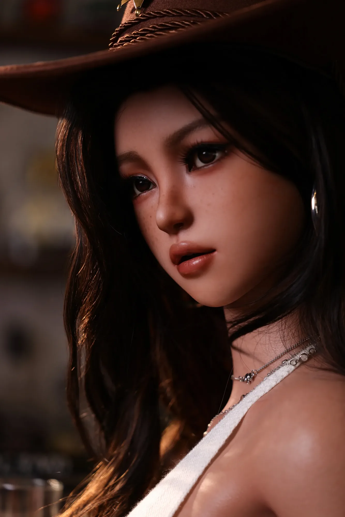 Avant Doll | Tania - 157cm/5ft2 E-Cup Cowgirl ROS Head Full Silicone Doll view 8
