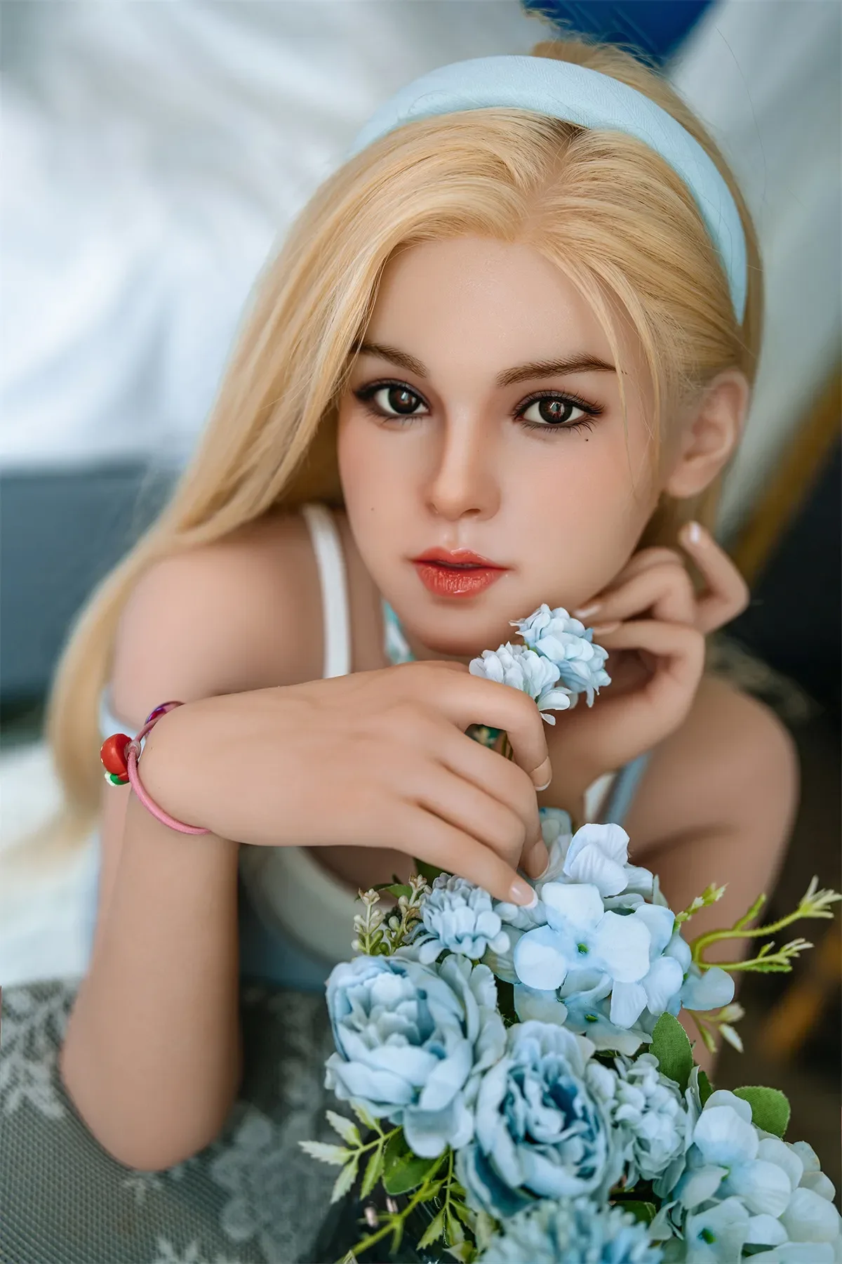 SY | Luna - 4ft10(148cm) Movable Jaw Silicone Head Sex Doll view 1