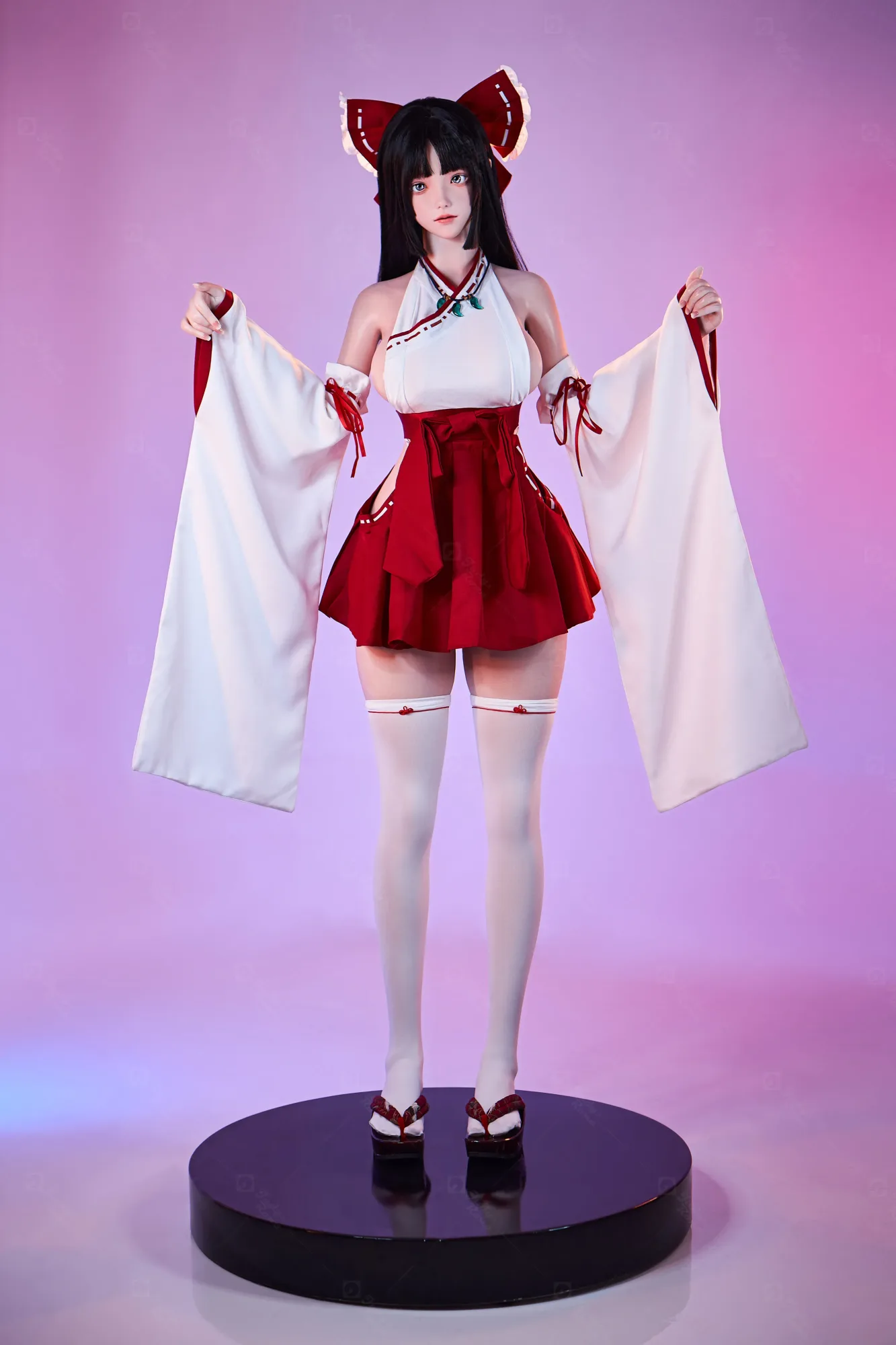 MZR JR | Reimu Hakurei - 5Ft 2(158cm) 1:1 Realistic Touhou Project Anime Doll view 6