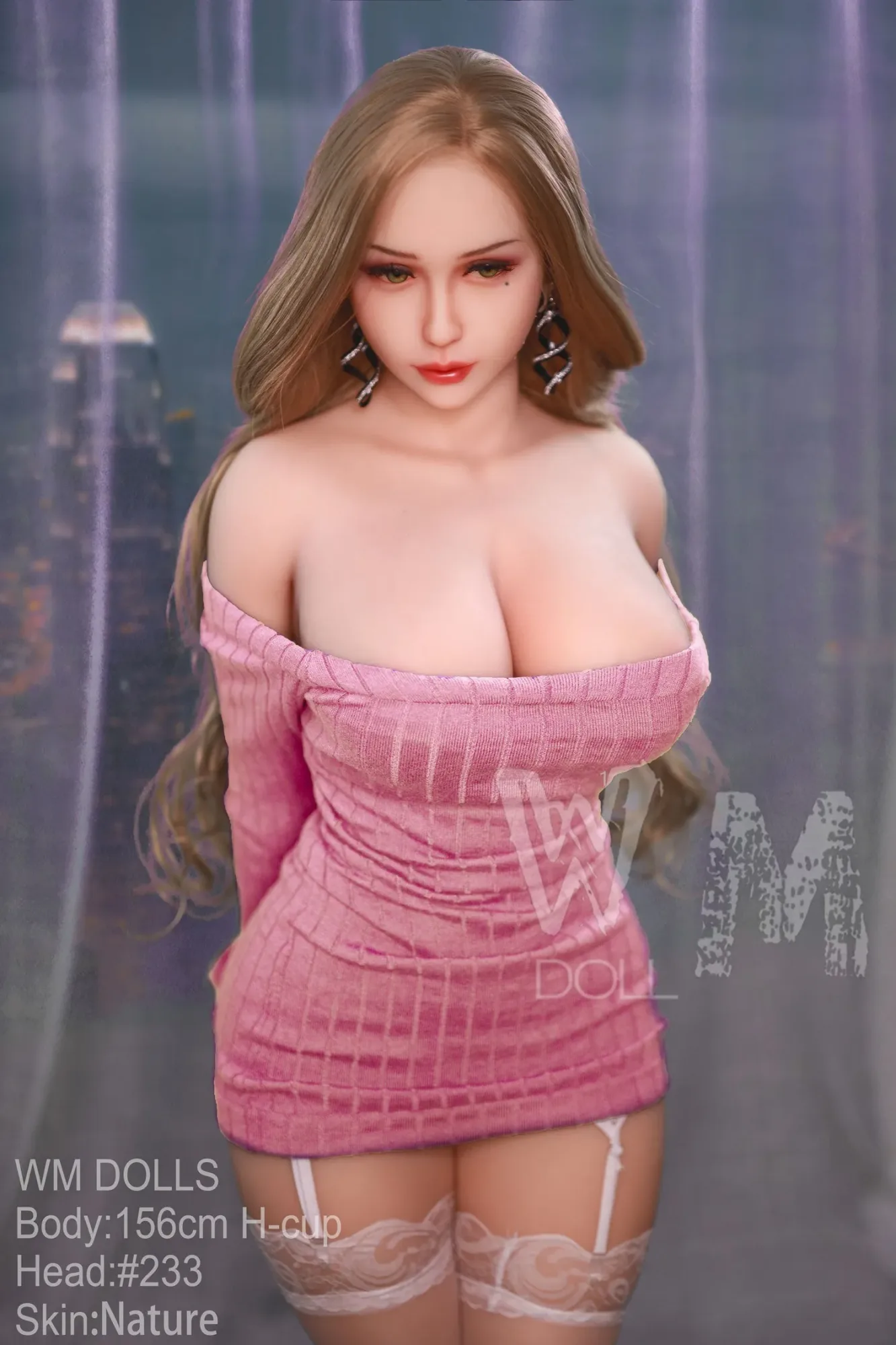 WM | Dixie(233#) 5ft 1/ 156cm H Cup Big Curvy  Sex Doll (In Stock US) view 5