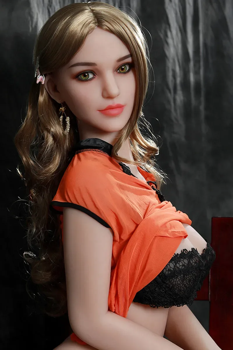 SY | Luella - 165cm (5ft6) Sweet Life-Like Sex Doll With Long Blonde Curly Hair (In Stock US) view 2