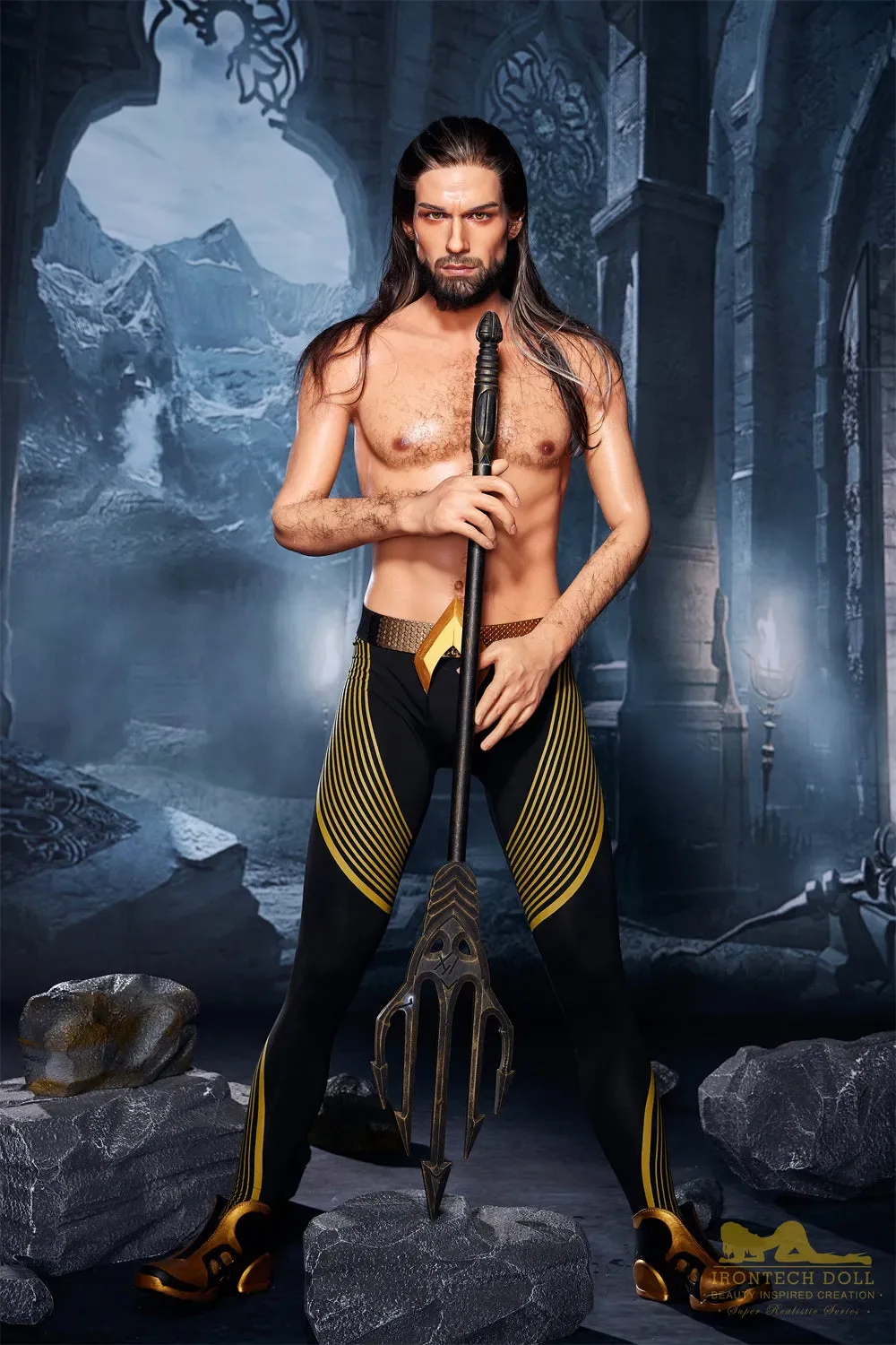 Irontech | Thomas - 5ft7 (170cm) Aquaman Silicone Male Sex Doll view 8