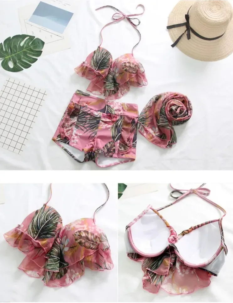 Beach Swimwear Bikini (Three-Piece Set) view 5