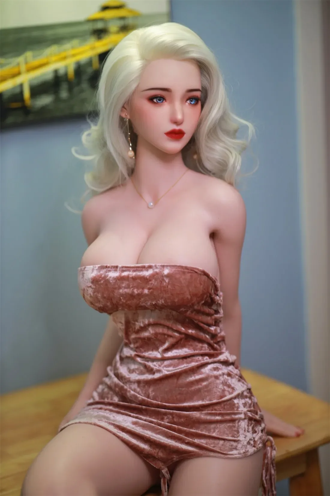 JY | Galaxy - 5ft 3/161cm Big Breasts Thin Waist Asia Silicone Sex Doll view 3