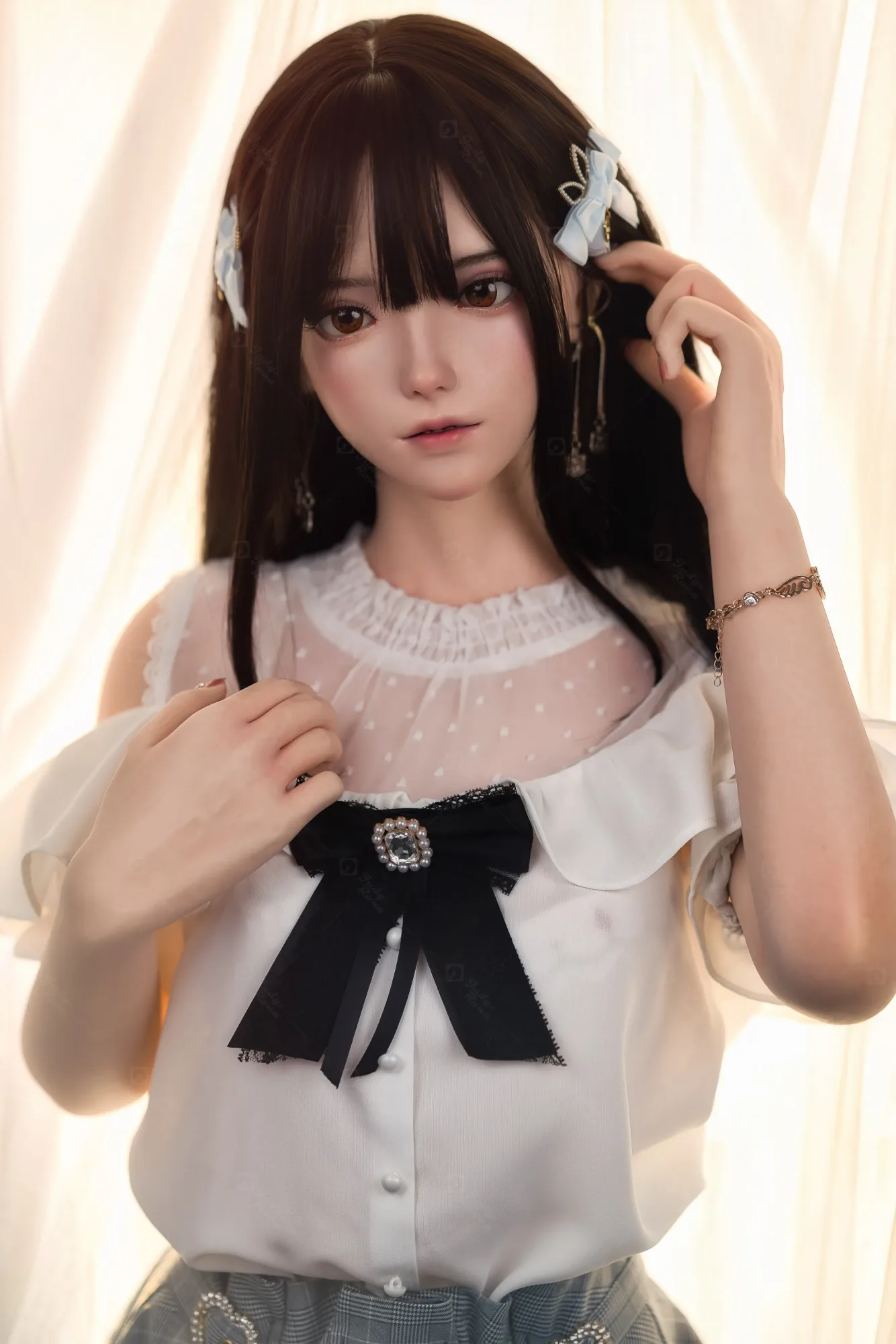 MZR JR | Kaori - 4Ft 11(150cm) Japanese JK skirt Silicone Sex Doll view 1