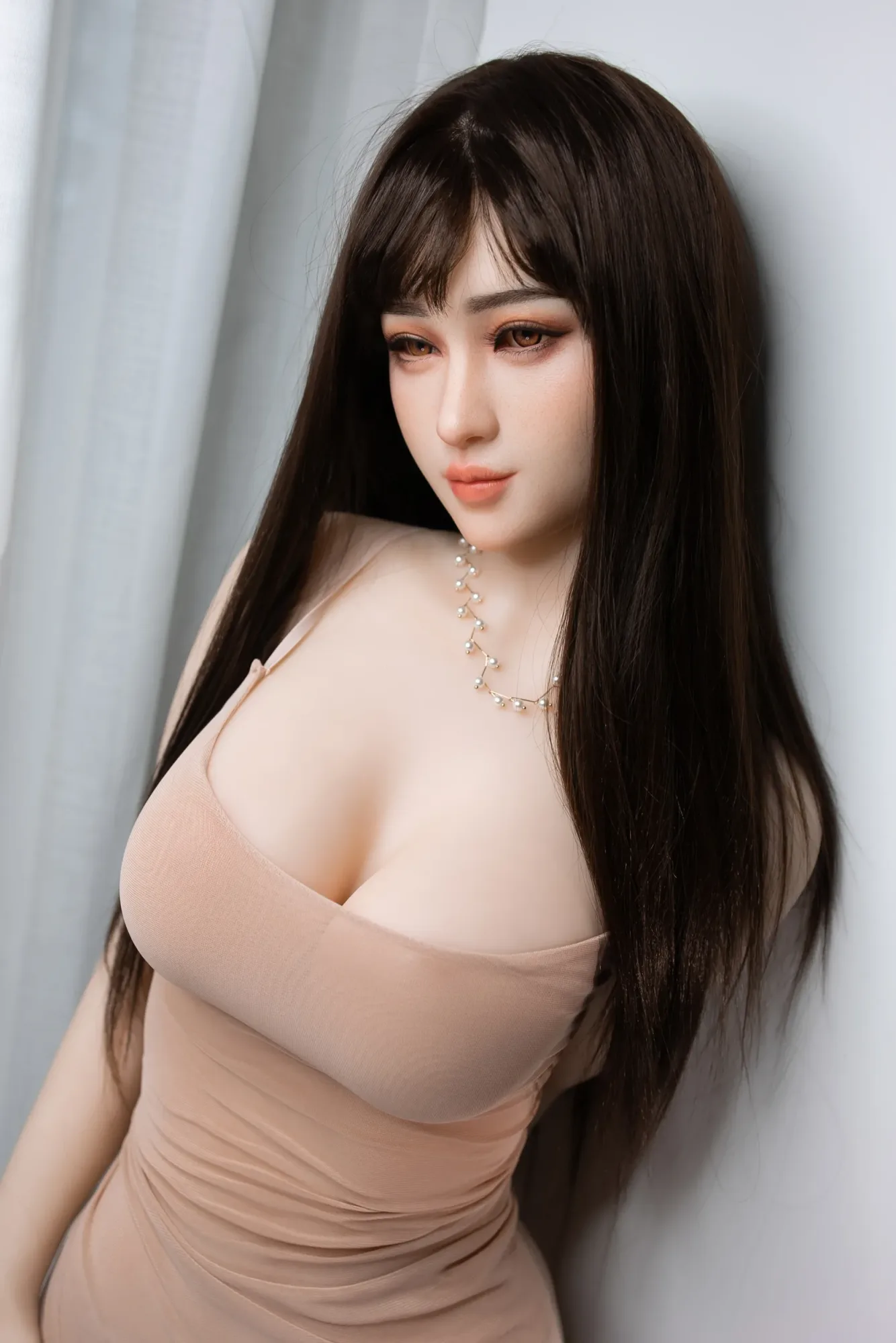 AIBEI | June- 5ft2/158cm Medium Breast Silicone Head+TPE Body Sex Doll view 2