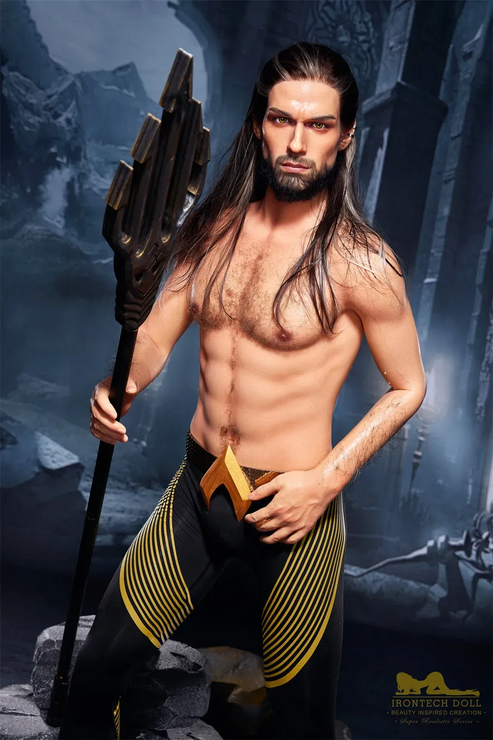 Irontech | Thomas - 5ft7 (170cm) Aquaman Silicone Male Sex Doll view 3