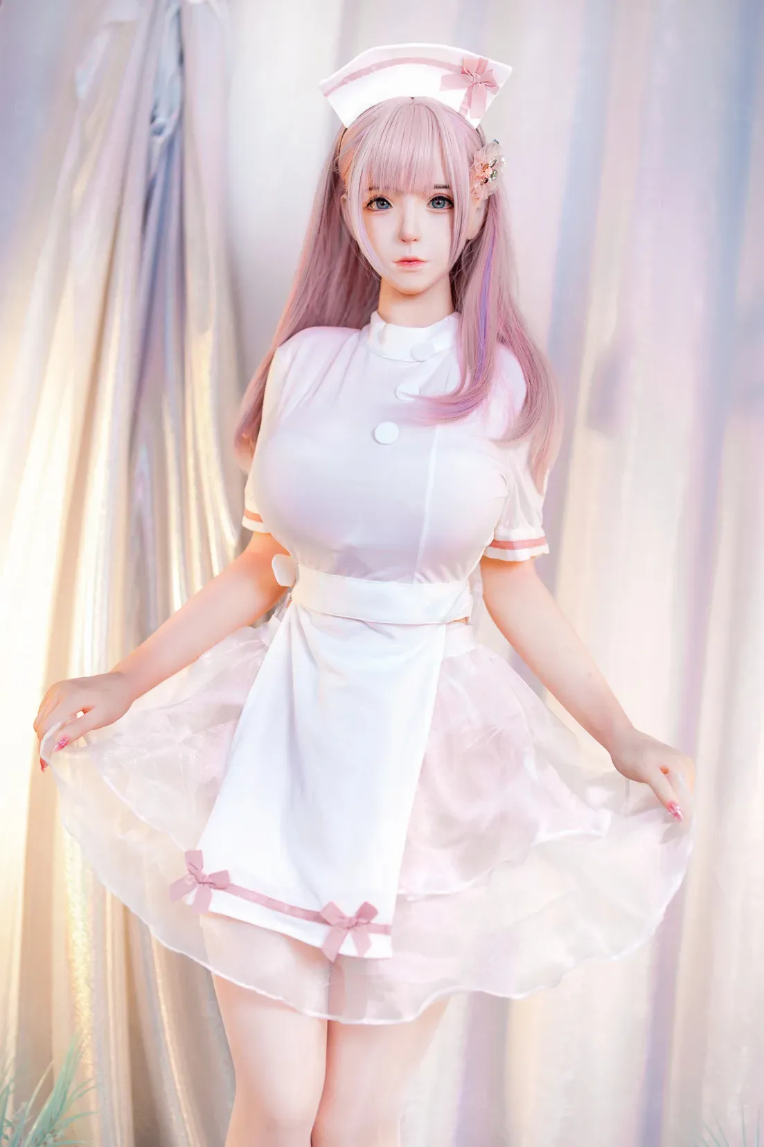 MZR JR | Hana - 5Ft 2(157cm) Sexy Japanese Nurse Silicone Sex Doll view 5