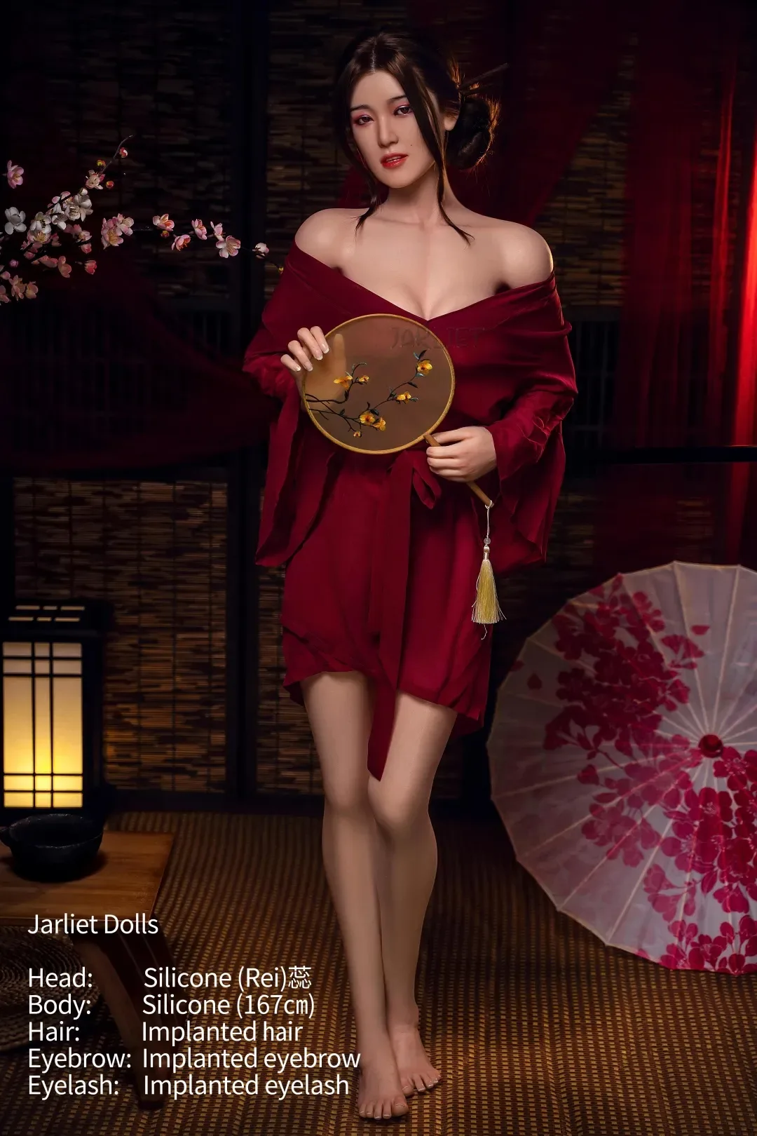 Jarliet丨Rei -5ft 5/167cm Asian Costume Silicone Sex Doll view 4
