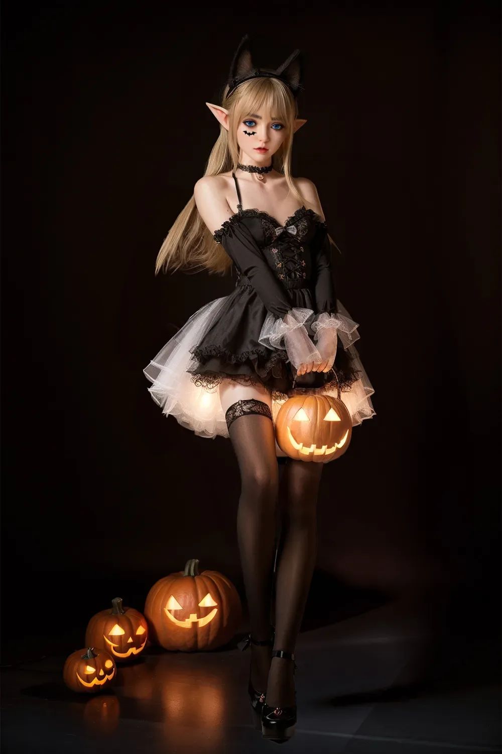 SY | Fiorentina- 4ft 11/150cm A Cup ROS Dark Fantasy Silicone Sex Doll view 6