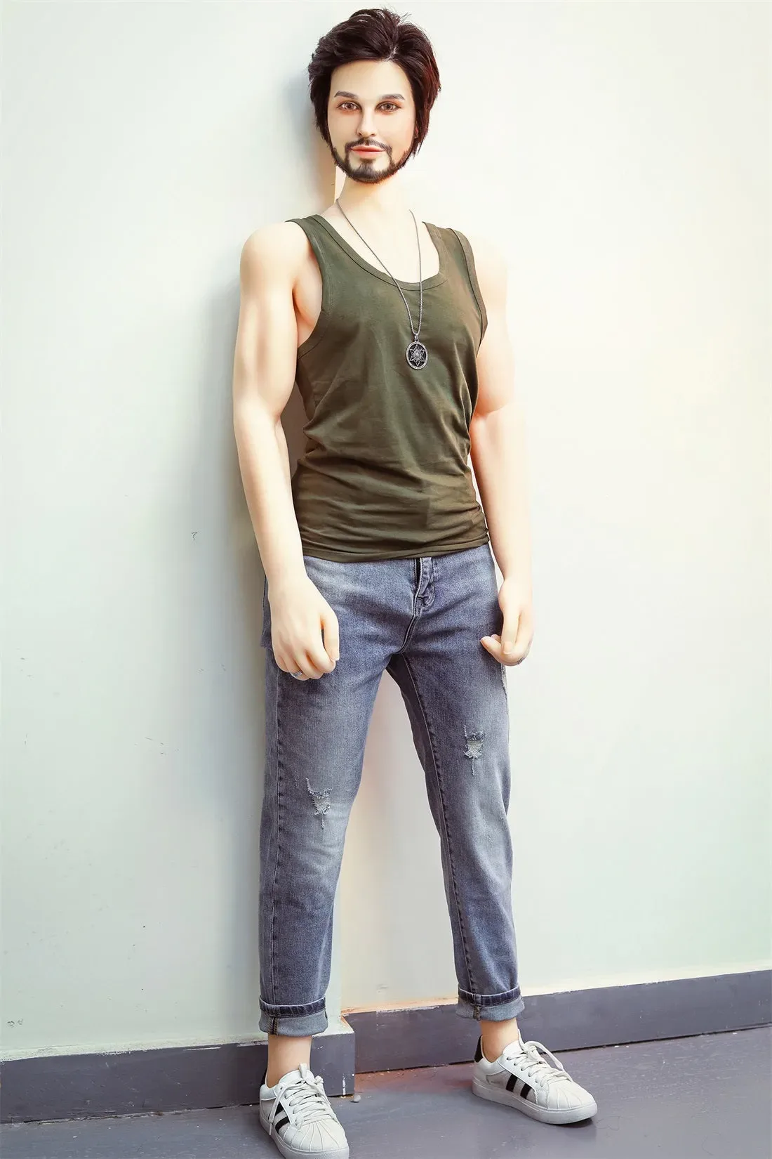 SY | Micheal - 5ft 4 (162cm) Enthusiastic Bearded Style Male Sex Doll For Women view 5