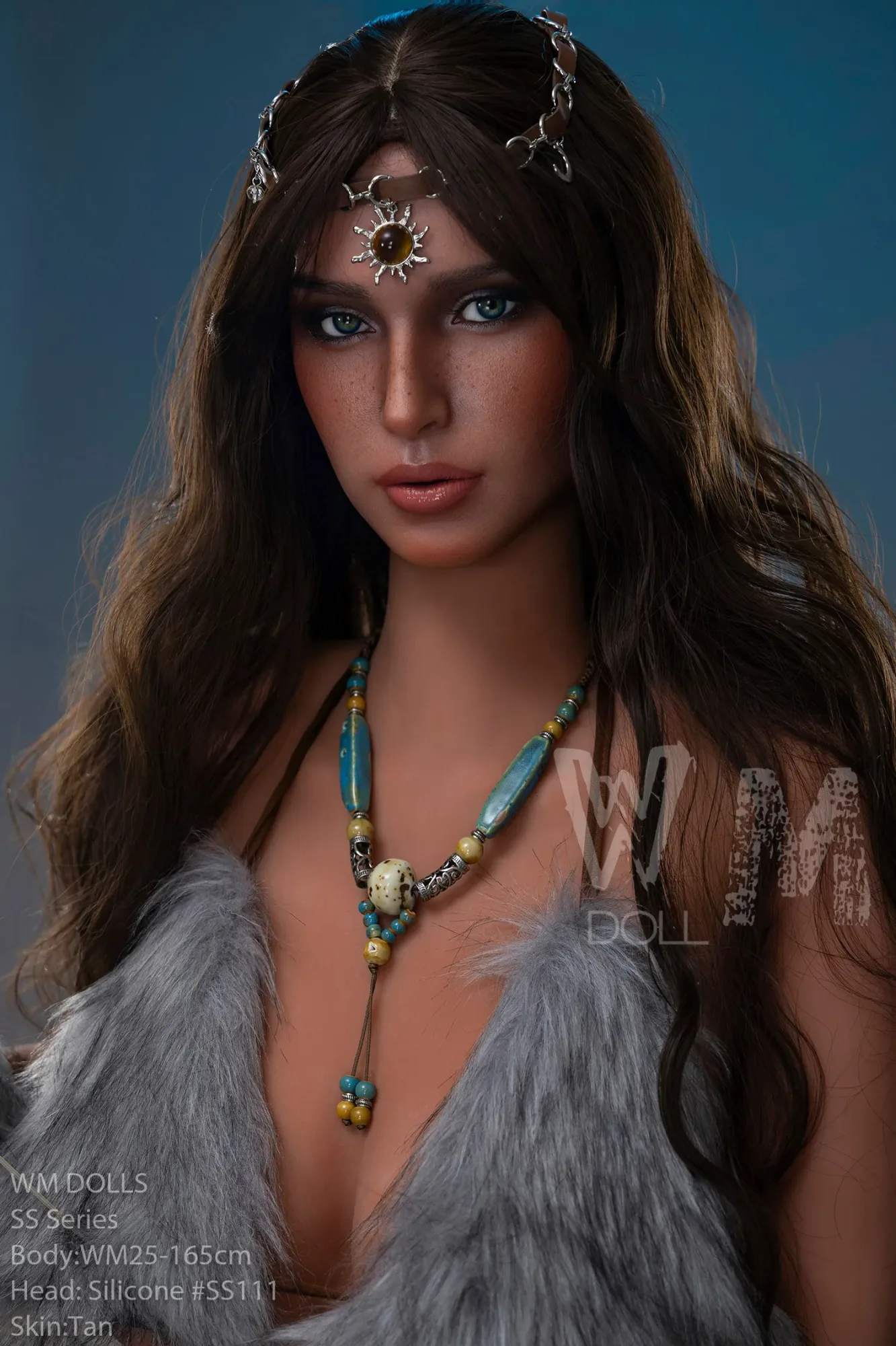 WM | Katera(#SS111) -5ft5/165cm F-Cup ROS Silicone Head S-TPE Body Sex Doll