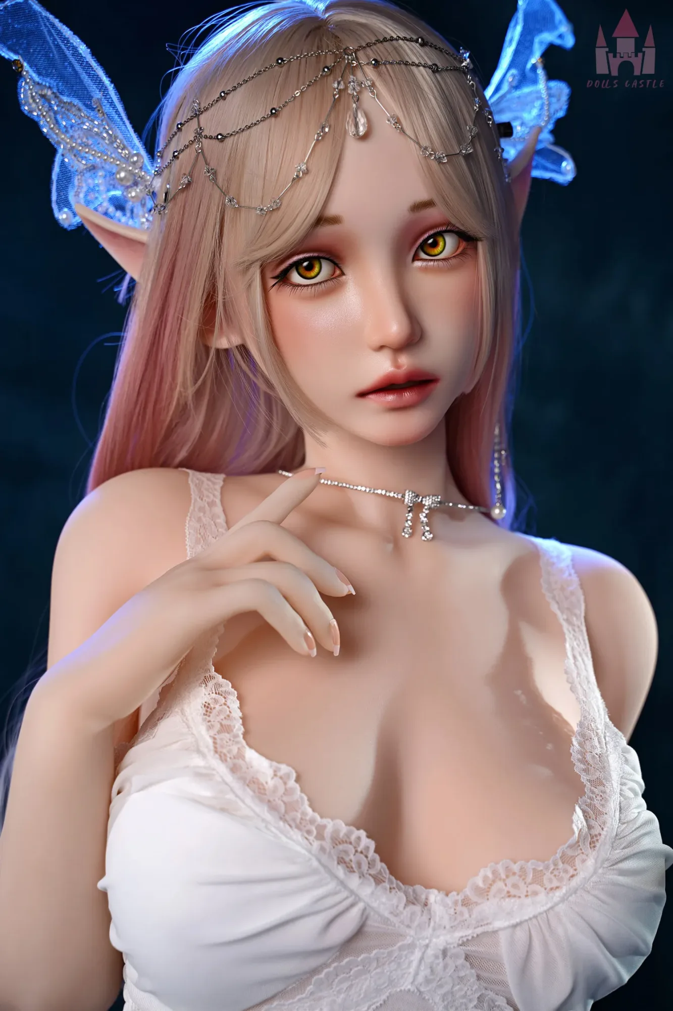 Dolls Castle | Nina - 5ft7/170cm Silicone ROS Head Elf Sex Doll