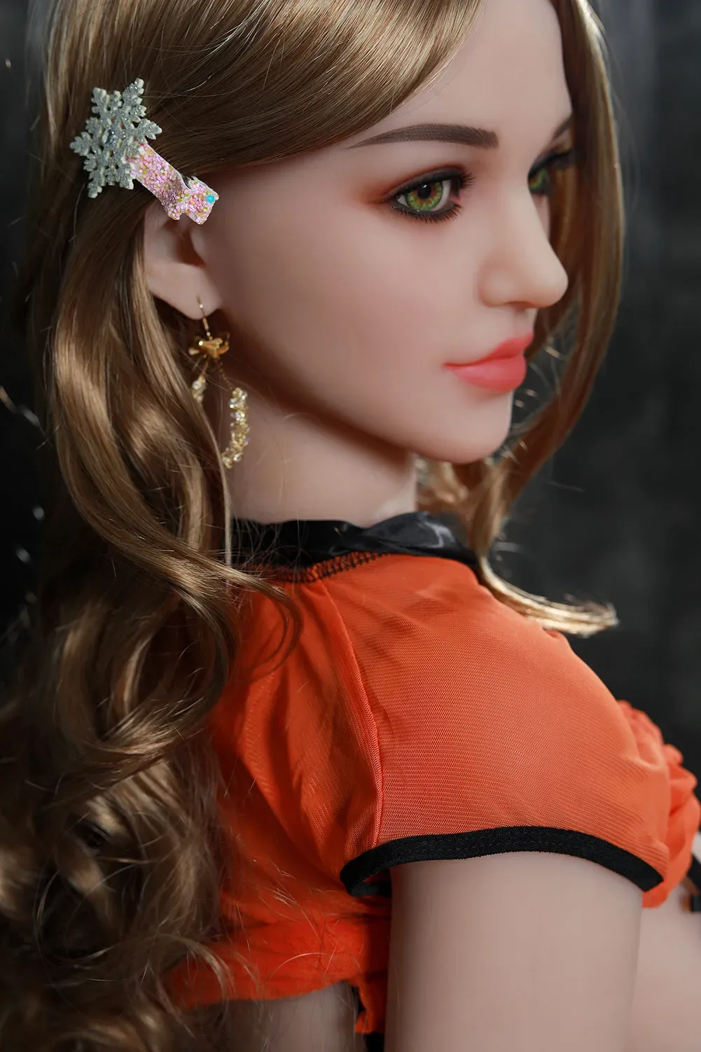 SY | Luella - 165cm (5ft6) Sweet Life-Like Sex Doll With Long Blonde Curly Hair view 5