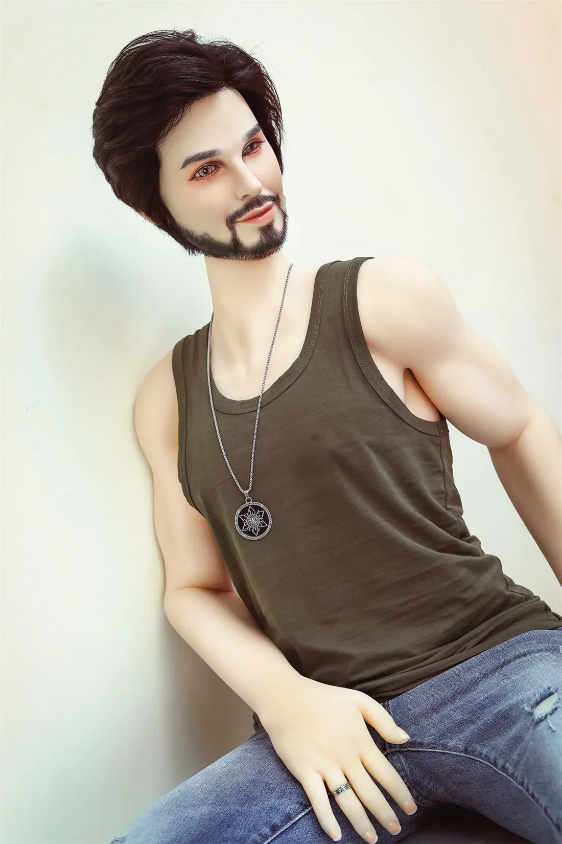 SY | Micheal - 5ft 4 (162cm) Enthusiastic Bearded Style Male Sex Doll For Women view 6