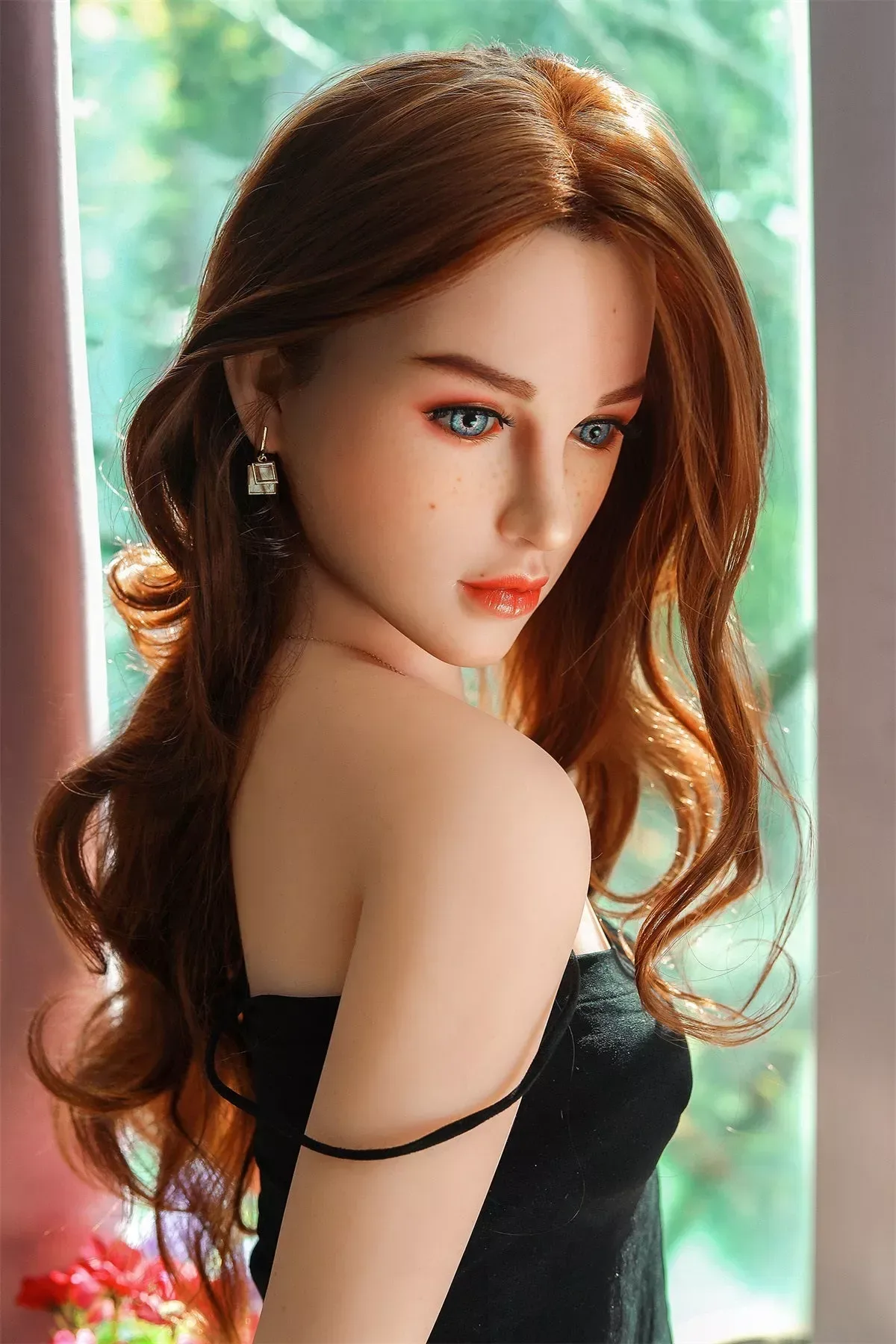SY | Ambre - 5Ft 3(159cm) A Cup Freckle Style Lovely Realistic Sex Doll (5 Sizes) view 1
