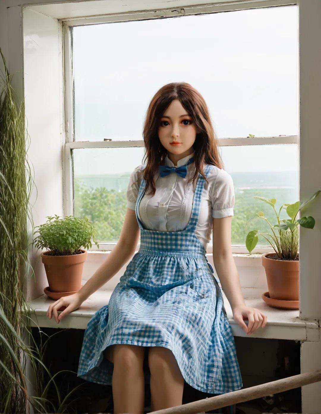 AIBEI |  Cherry- 4ft10 /148cm Small Breast Silicone Head+TPE Body Sex Doll view 8