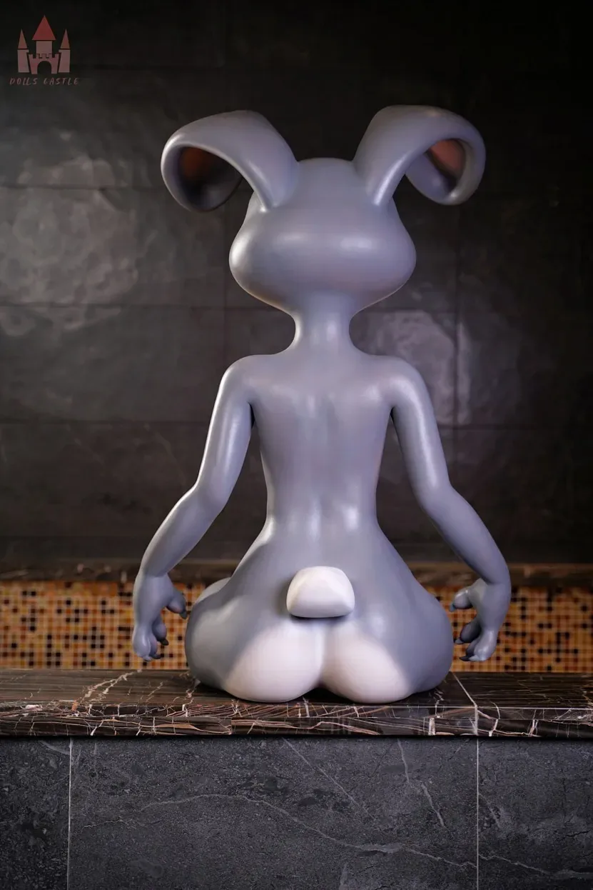Dolls Castle | Rabby -5ft 6/168cm Seamless Neck ROS Rabbity Furry Silicone Sex Doll view 7