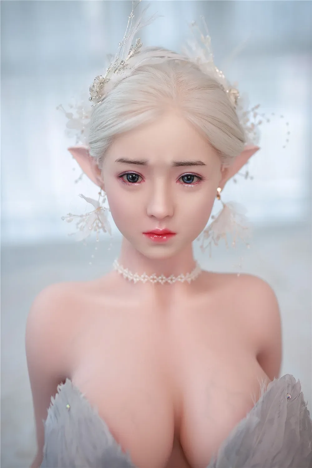 JY | JingYa-5ft 2/157cm Silicone Head Big Breasts Sex Doll view 6