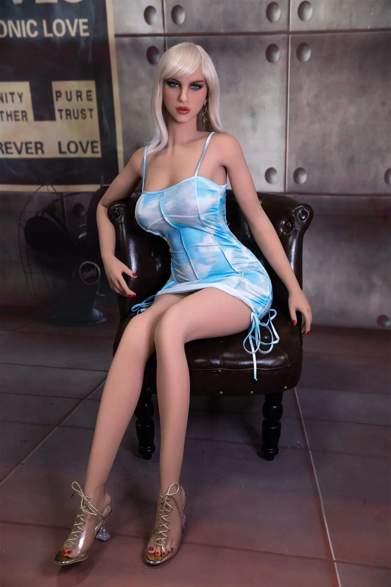 6YE | Gracelynn - 5ft4/163cm Silver Hair Star Sex Doll view 6