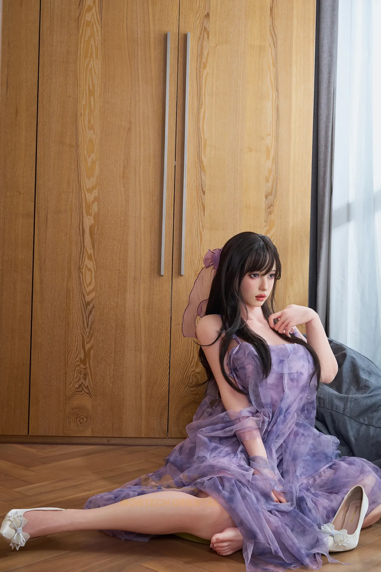 Irontech | Sera - 5ft 2/158T Realistic ROS MAX Purple Lover Silicone Sex Doll view 6