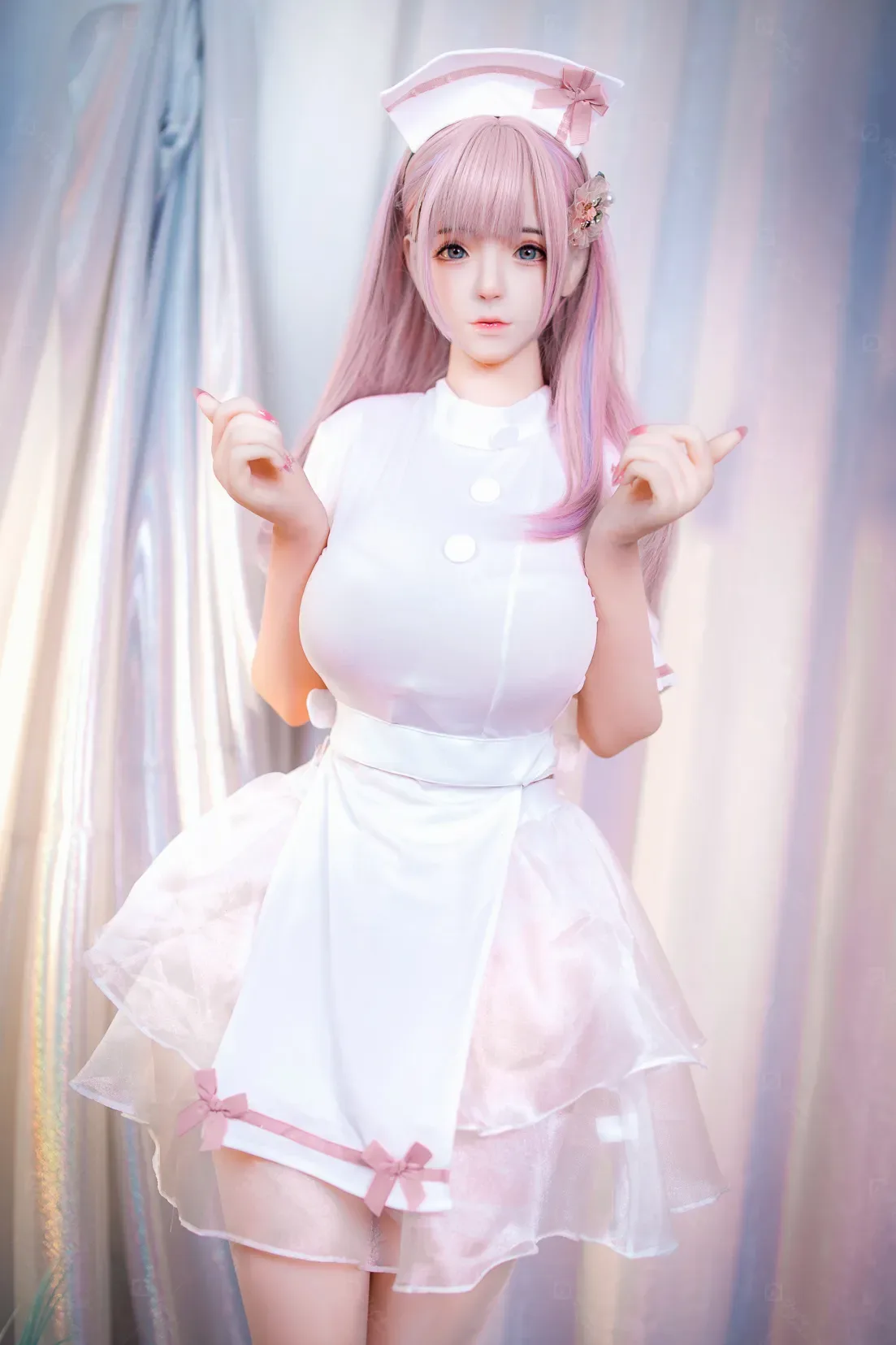 MZR JR | Hana - 5Ft 2(157cm) Sexy Japanese Nurse Silicone Sex Doll view 6