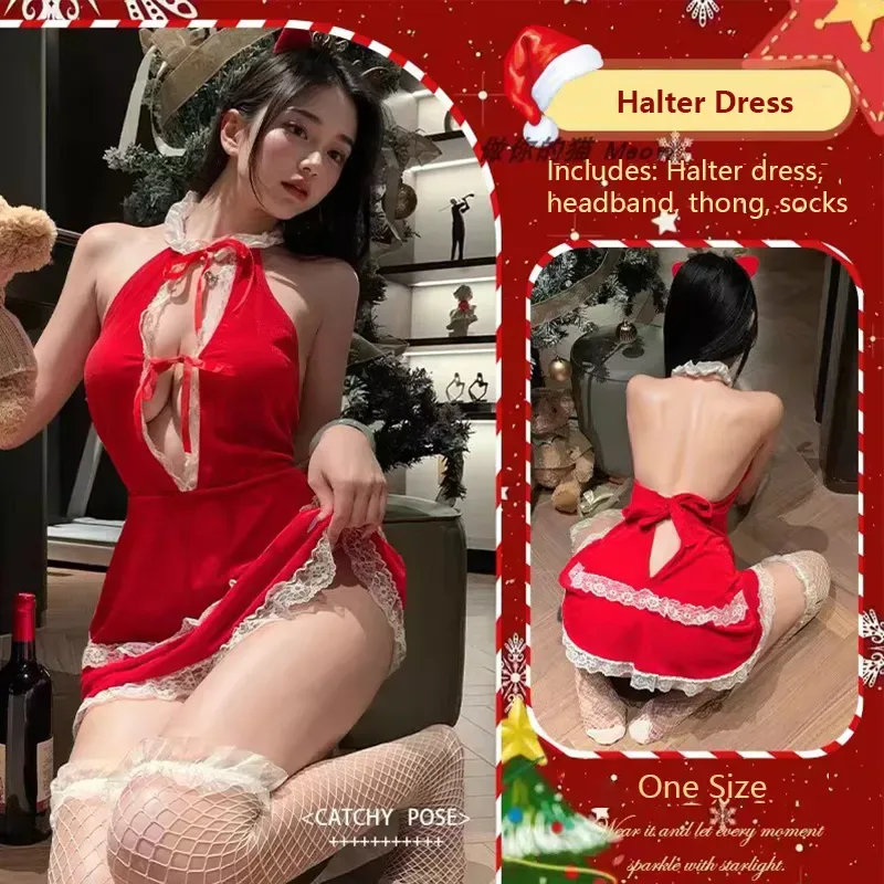 Bunny Girl Christmas Suit Christmas Dress view 6