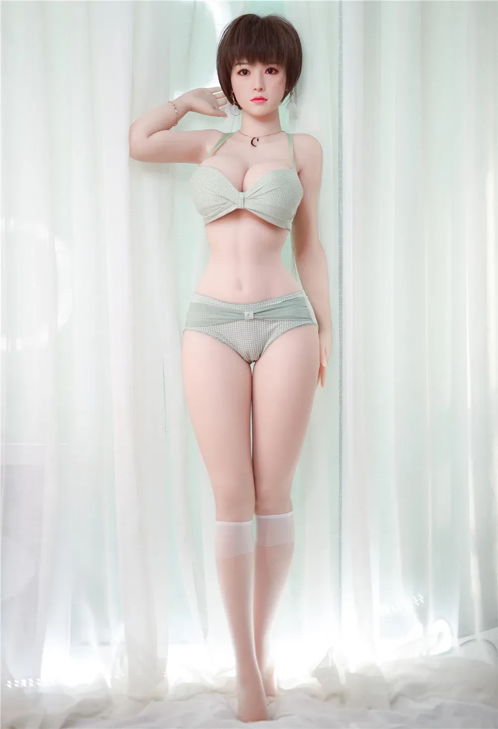 JY | Amber-5ft 3/161cm Silicone Head Big Breasts Sex Doll view 7