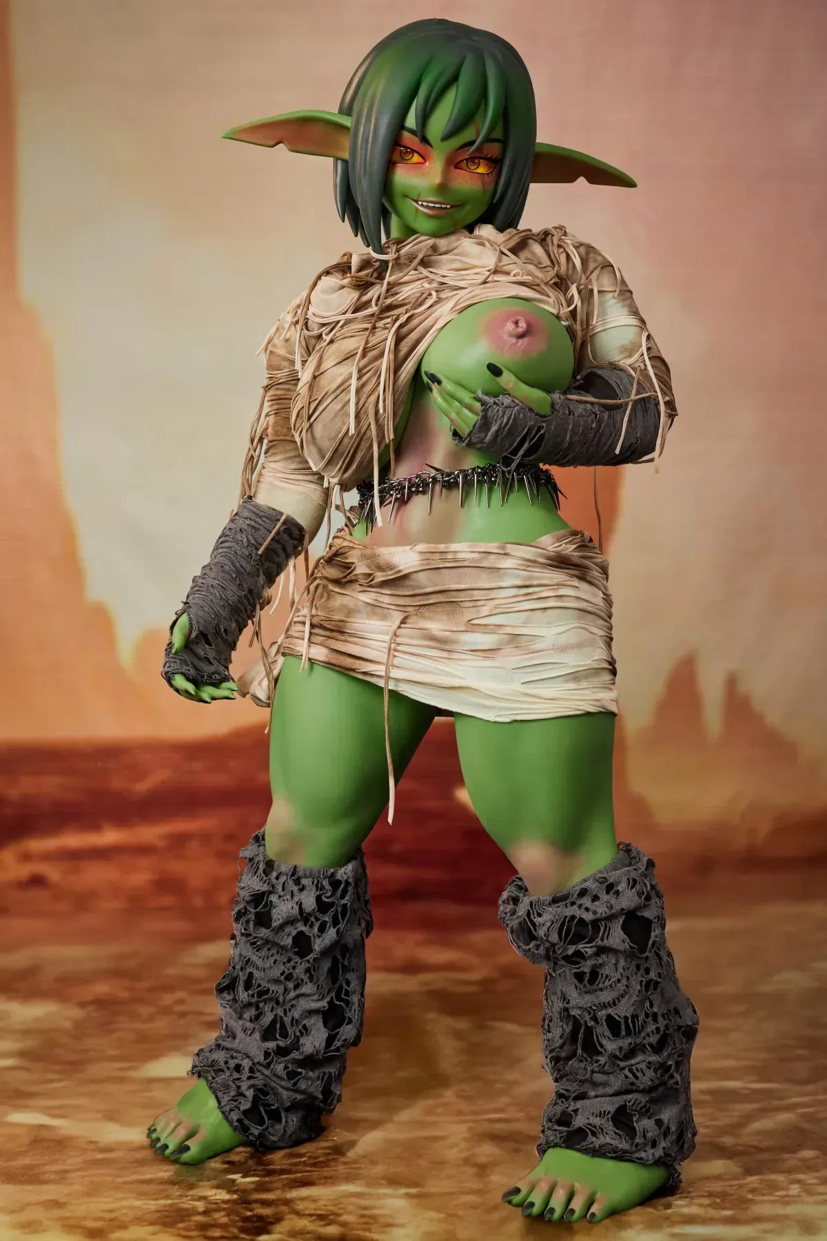 Climax | Braza - ULW Series BBW Goblin Girl Fantasy Silicone Sex Doll view 6