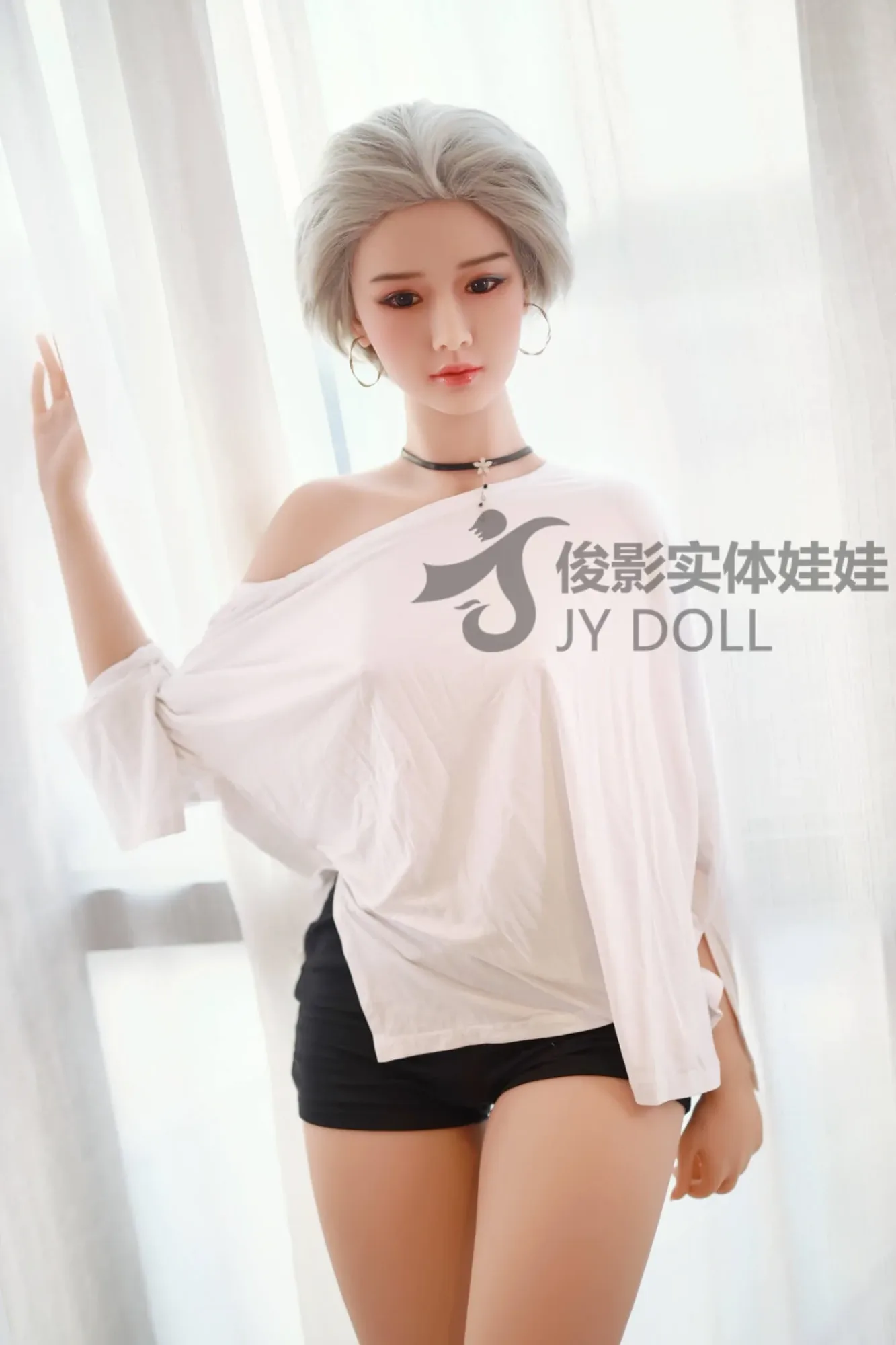 JY | Kiki-5ft 2/157cm Small Breasts Silicone Head Sex Doll view 3