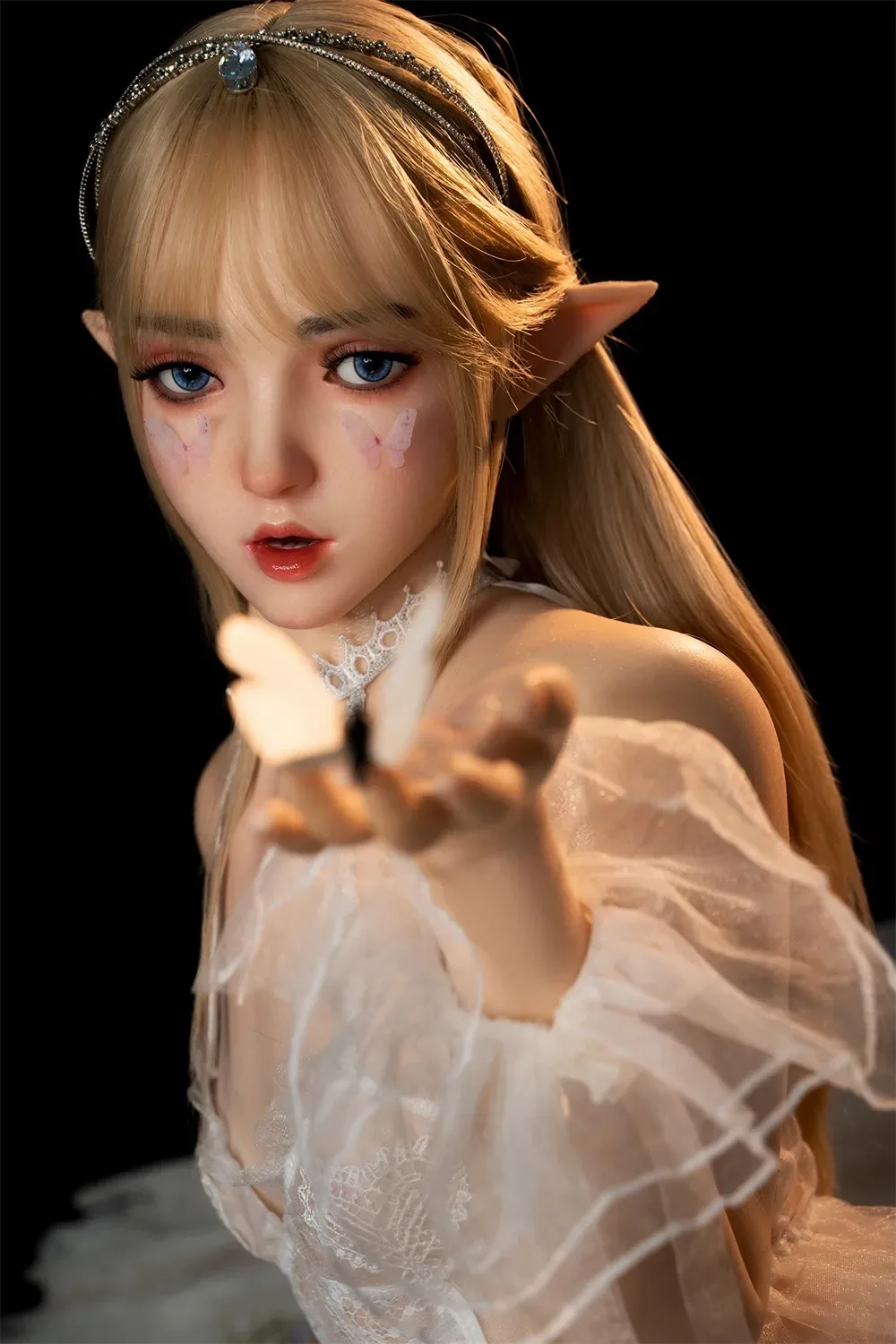 SY | Elara - 4ft 11/150cm A Cup ROS Full Silicone Elf Sex Doll view 3