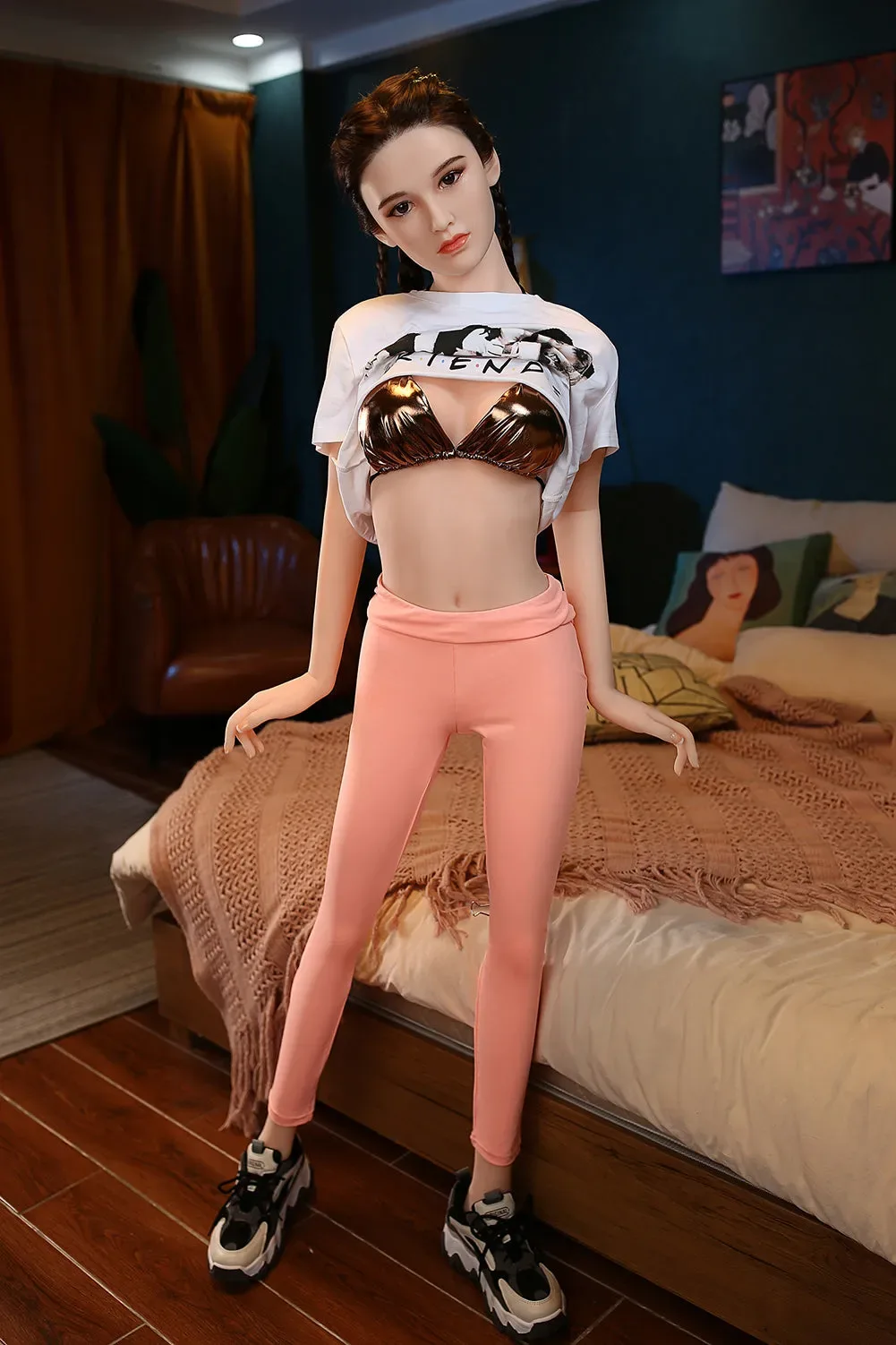 SY | Joyce - 160cm (5ft3) Small Breast Japanese Style Sex Doll With Long Hair (In Stock US) view 6