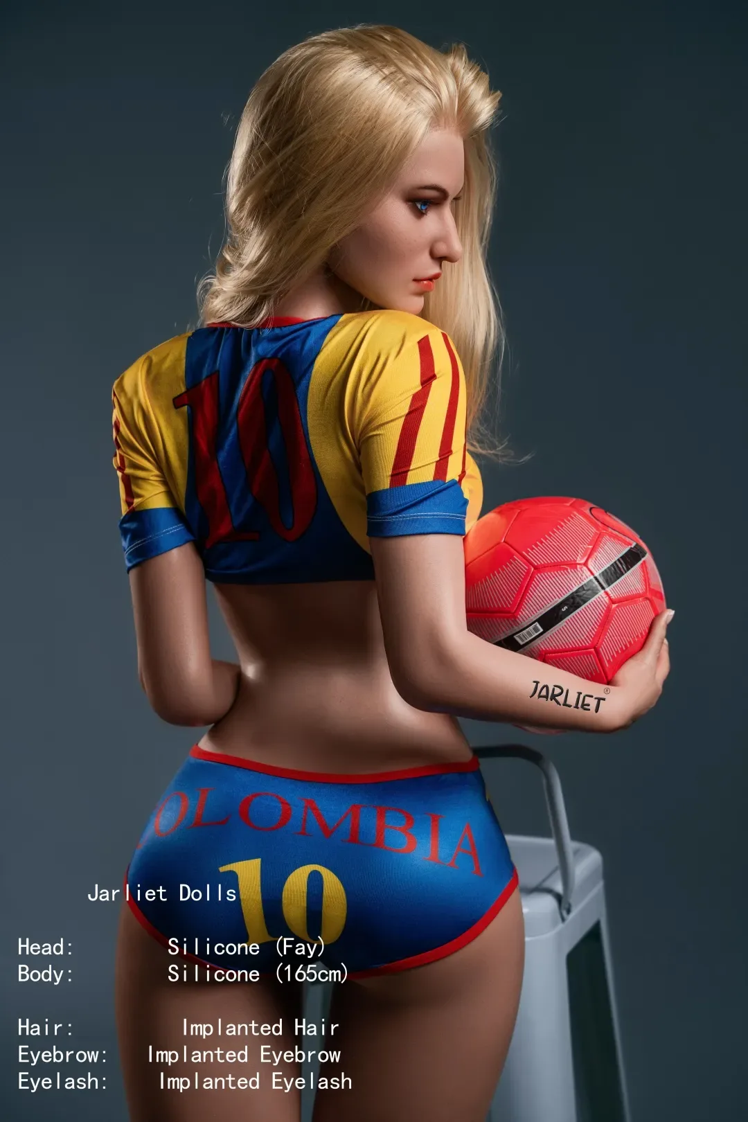 Jarliet | Fay -5ft 4/165cm Football Babes Full Silicone Sex Doll view 5