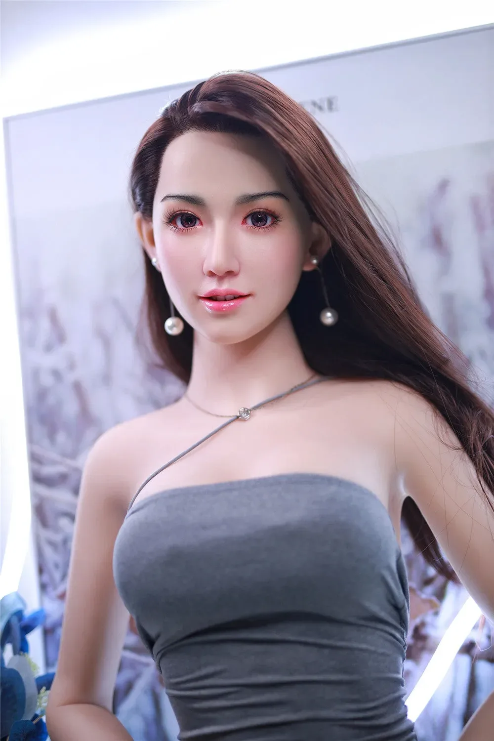 JY | Ling-5ft 6/168cm Big Breasts Silicone Head Sex Doll view 4