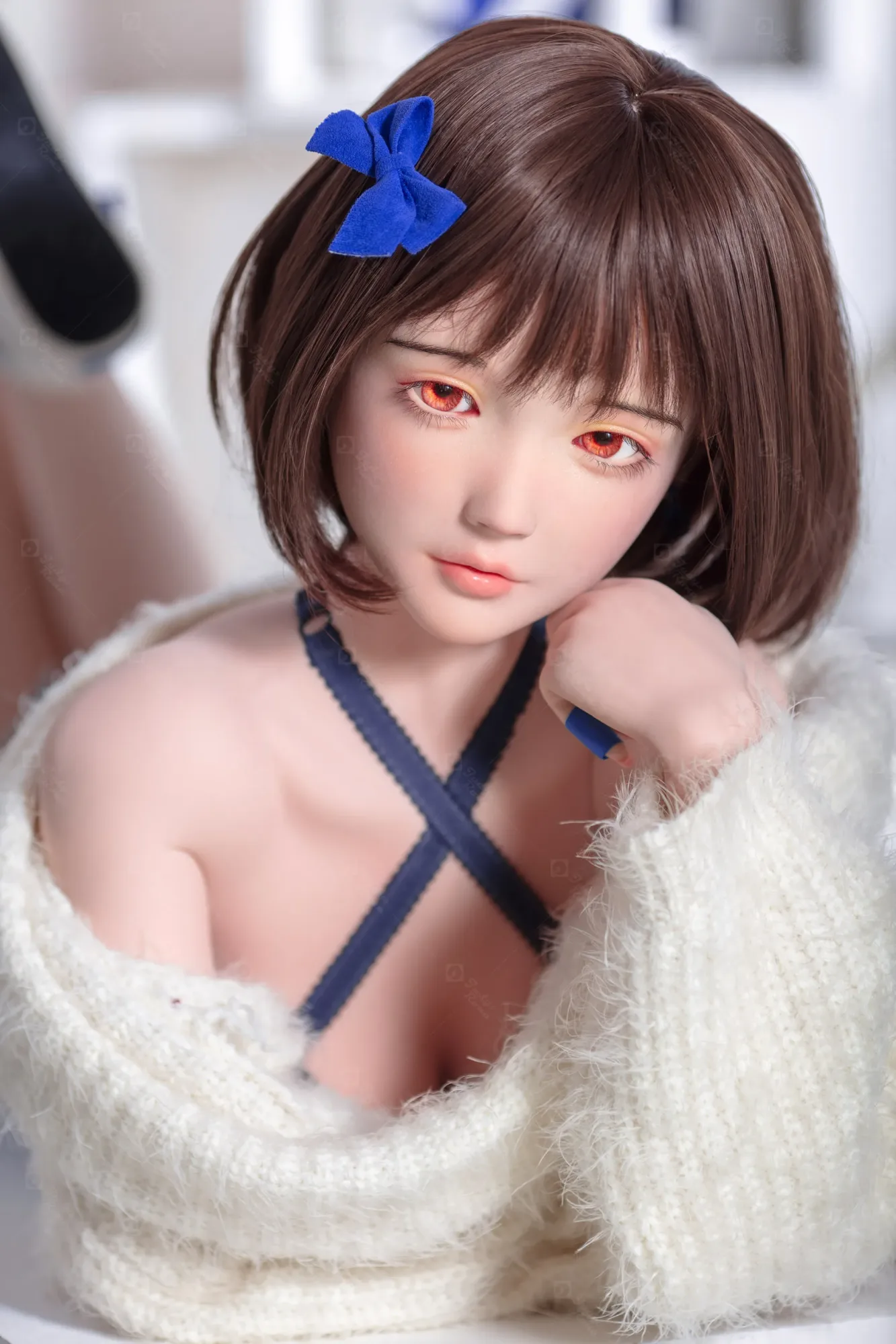 MZR JR | Yumi - 4Ft 10(148cm) Japanese Sweater Girl Silicone Sex Doll view 2