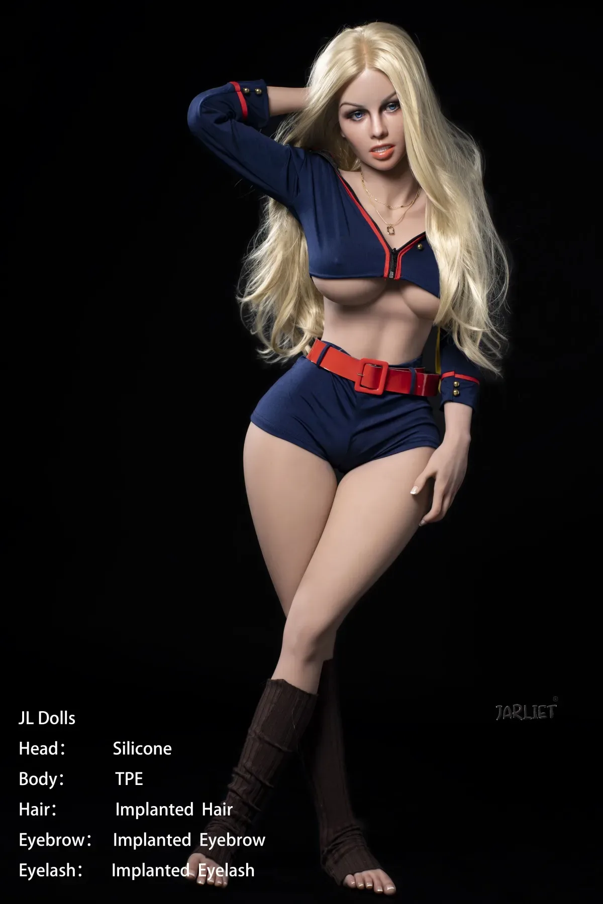 Jarliet | Blanche -4ft 10/148cm E-Cup Silicone head Sex Doll view 6