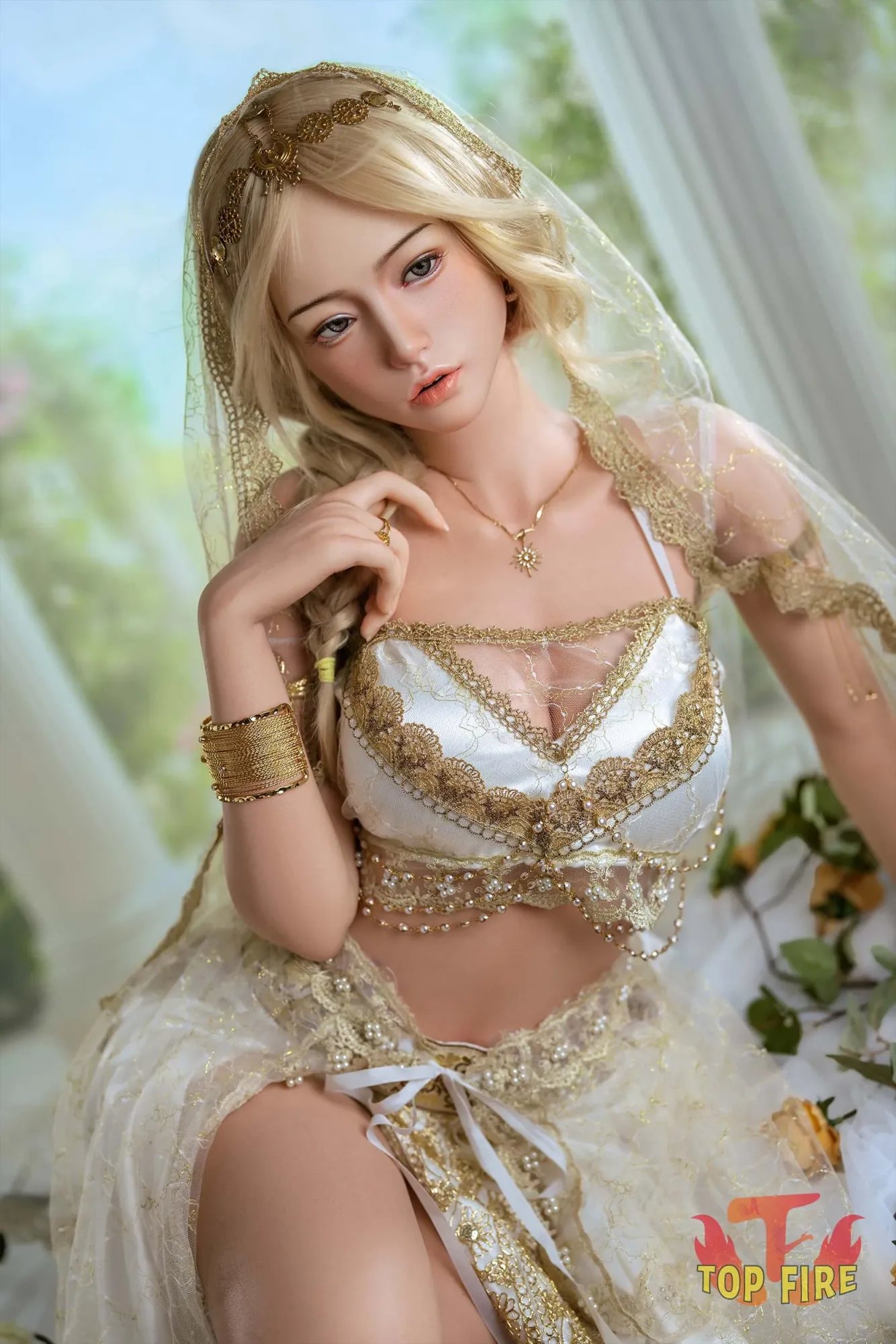 Top Fire | Victoria - 5ft 5/164cm Forest Fantasy Princess ROS Silicone Sex Doll view 5